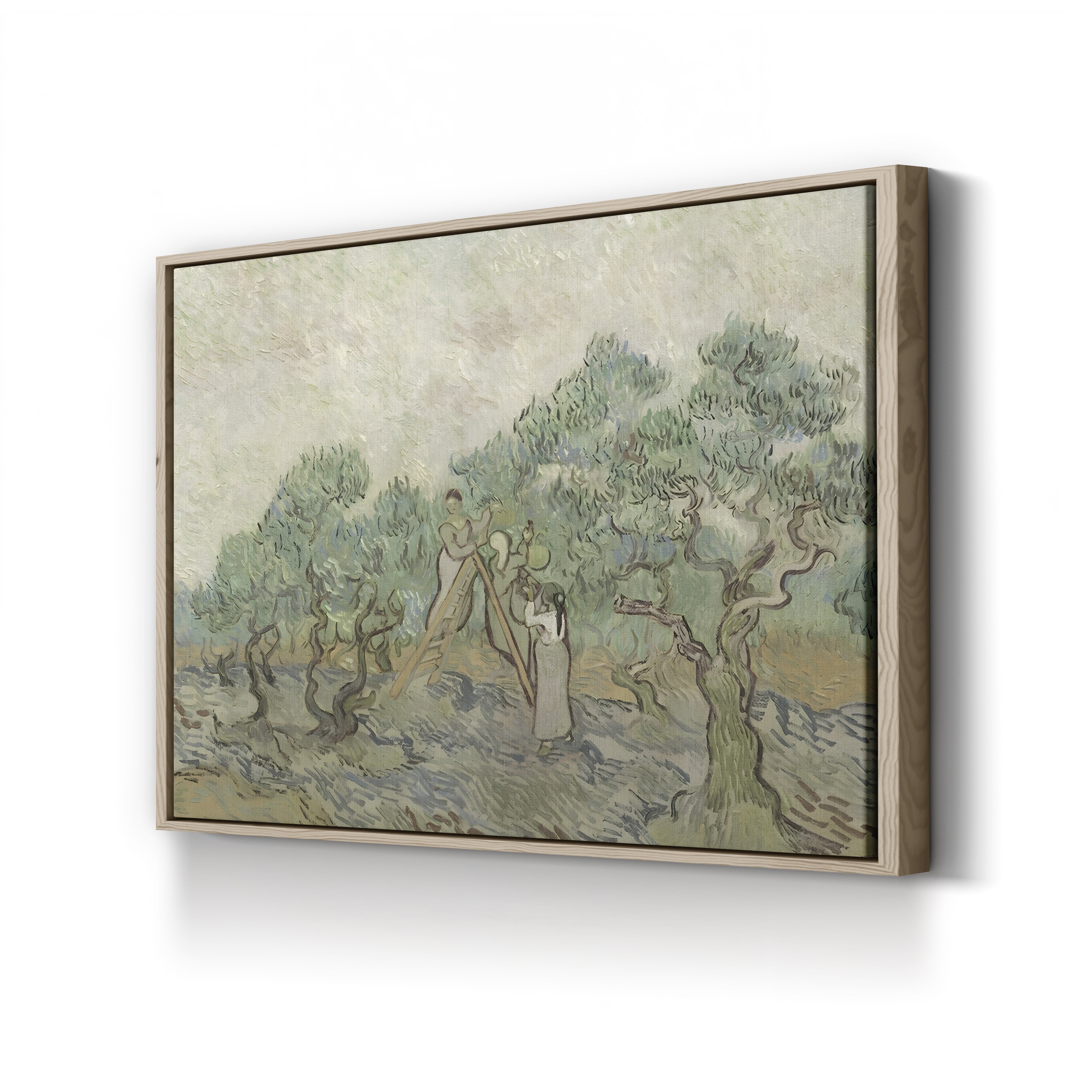 The Olive Orchard, 1889 – Vincent van Gogh Wall Art | Post-Impressionist Landscape Canvas Print