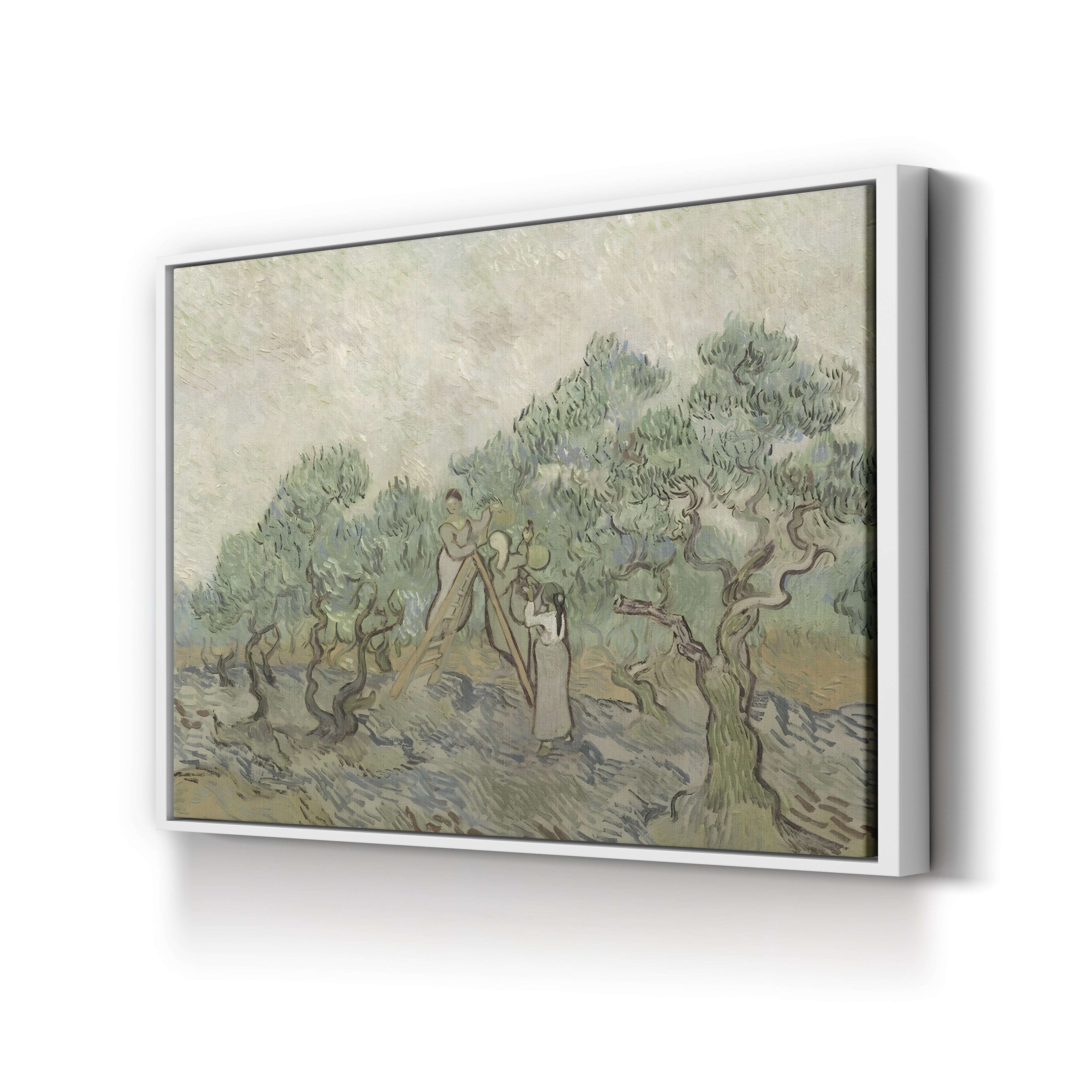 The Olive Orchard, 1889 – Vincent van Gogh Wall Art | Post-Impressionist Landscape Canvas Print
