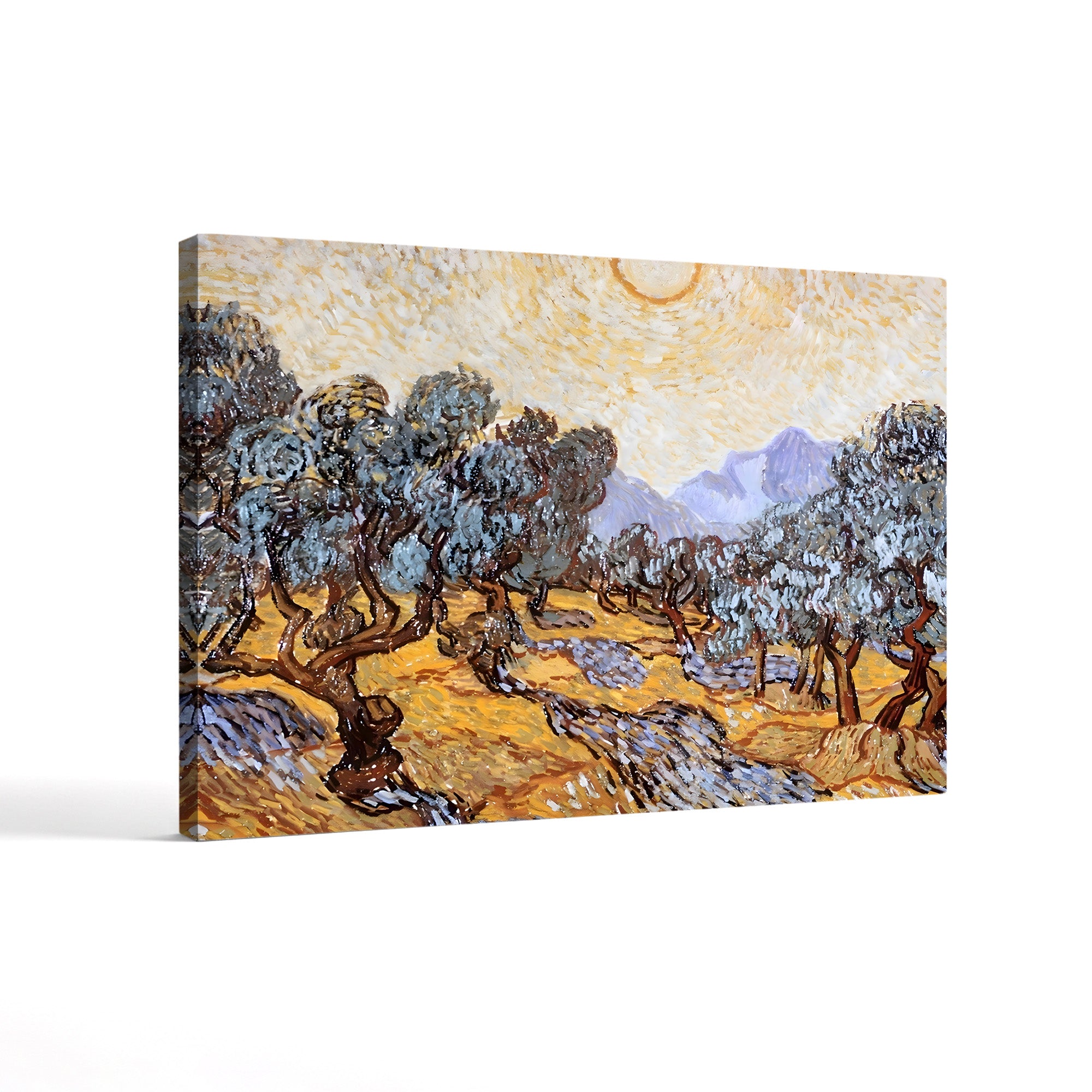 The Olive Trees – Vincent van Gogh Wall Art | Post-Impressionist Landscape Canvas Print