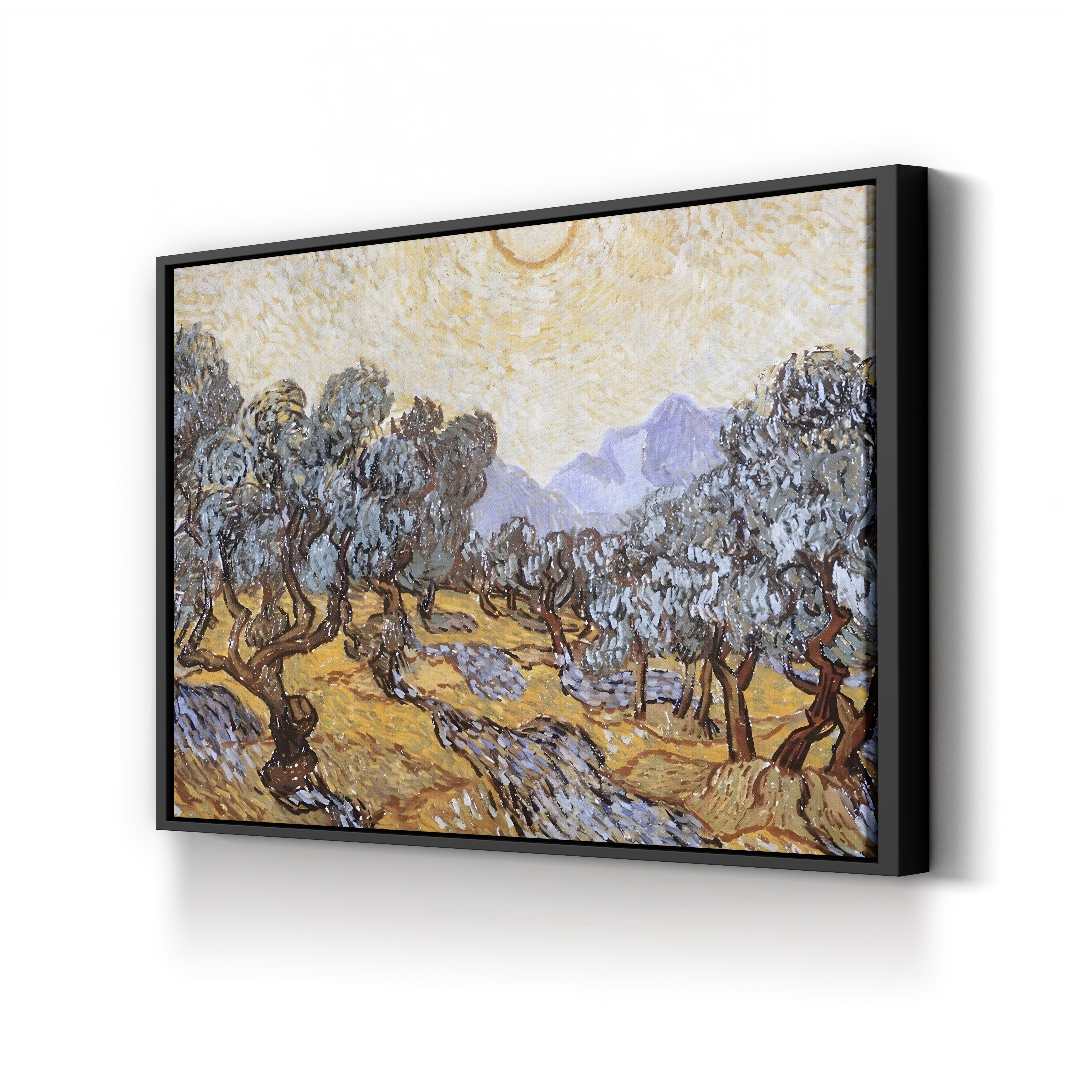 The Olive Trees – Vincent van Gogh Wall Art | Post-Impressionist Landscape Canvas Print