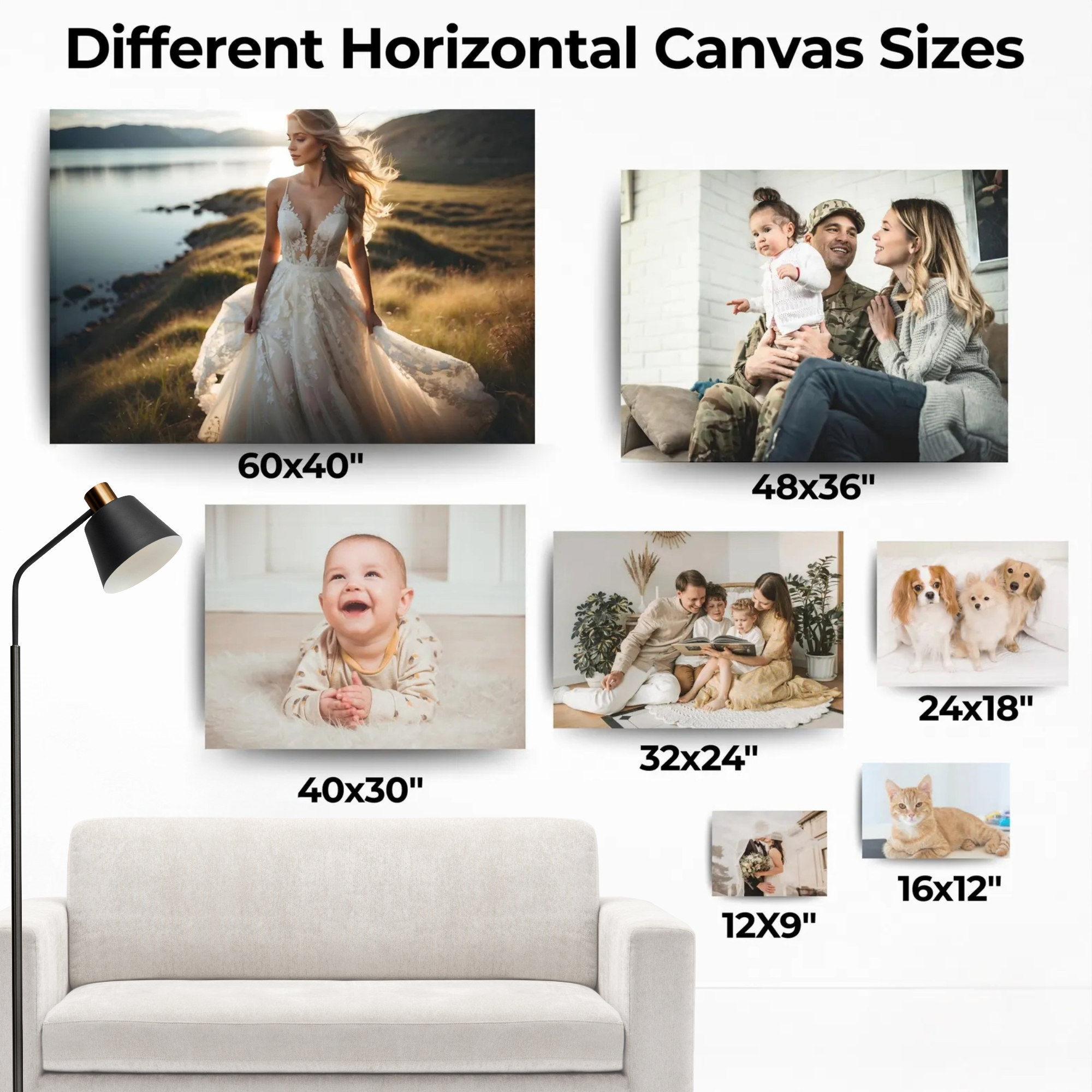 Personalized Photo Canvas Print | Create Your Own Wall Art