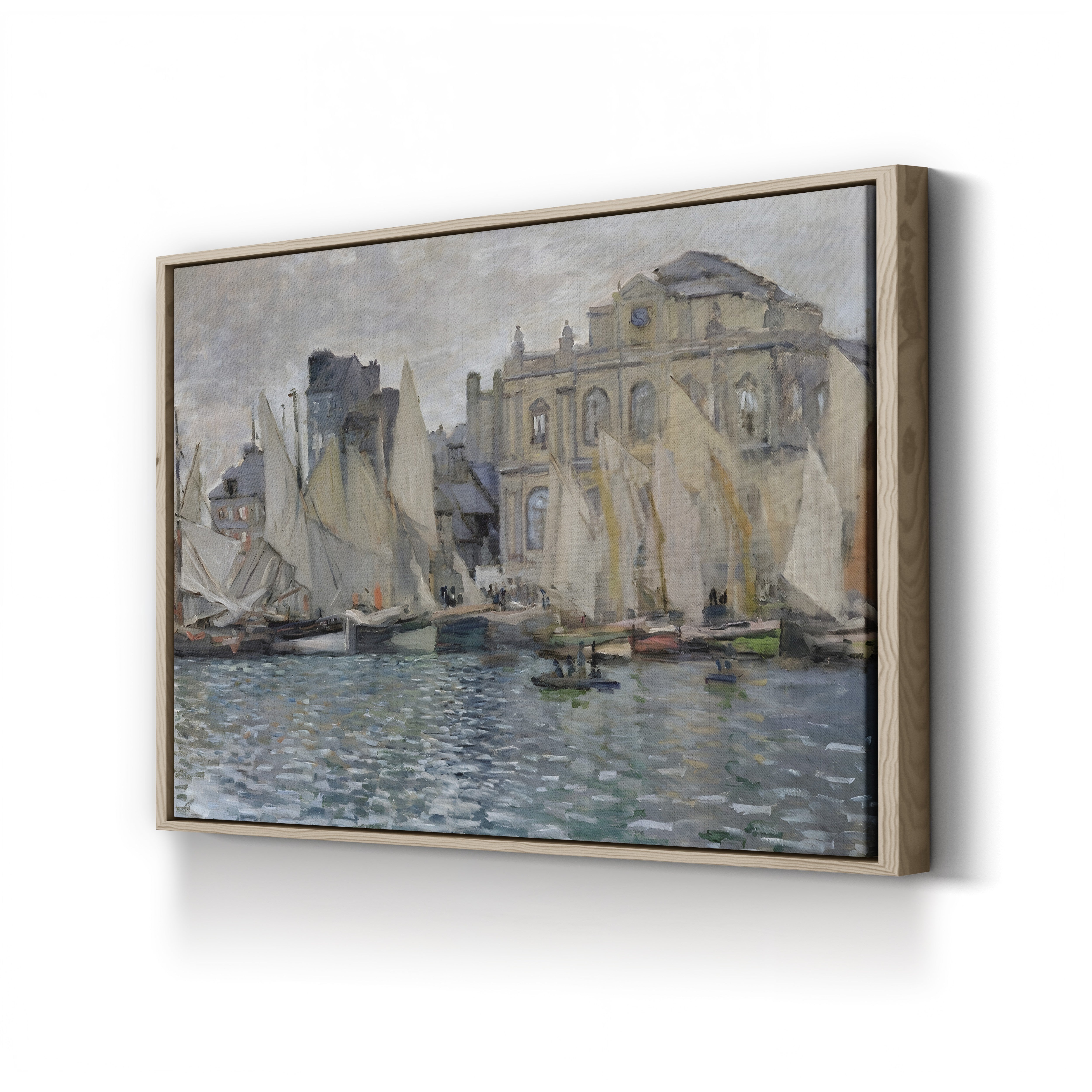 The Museum at Le Havre (Le Musée du Havre), 1873 by Claude Monet