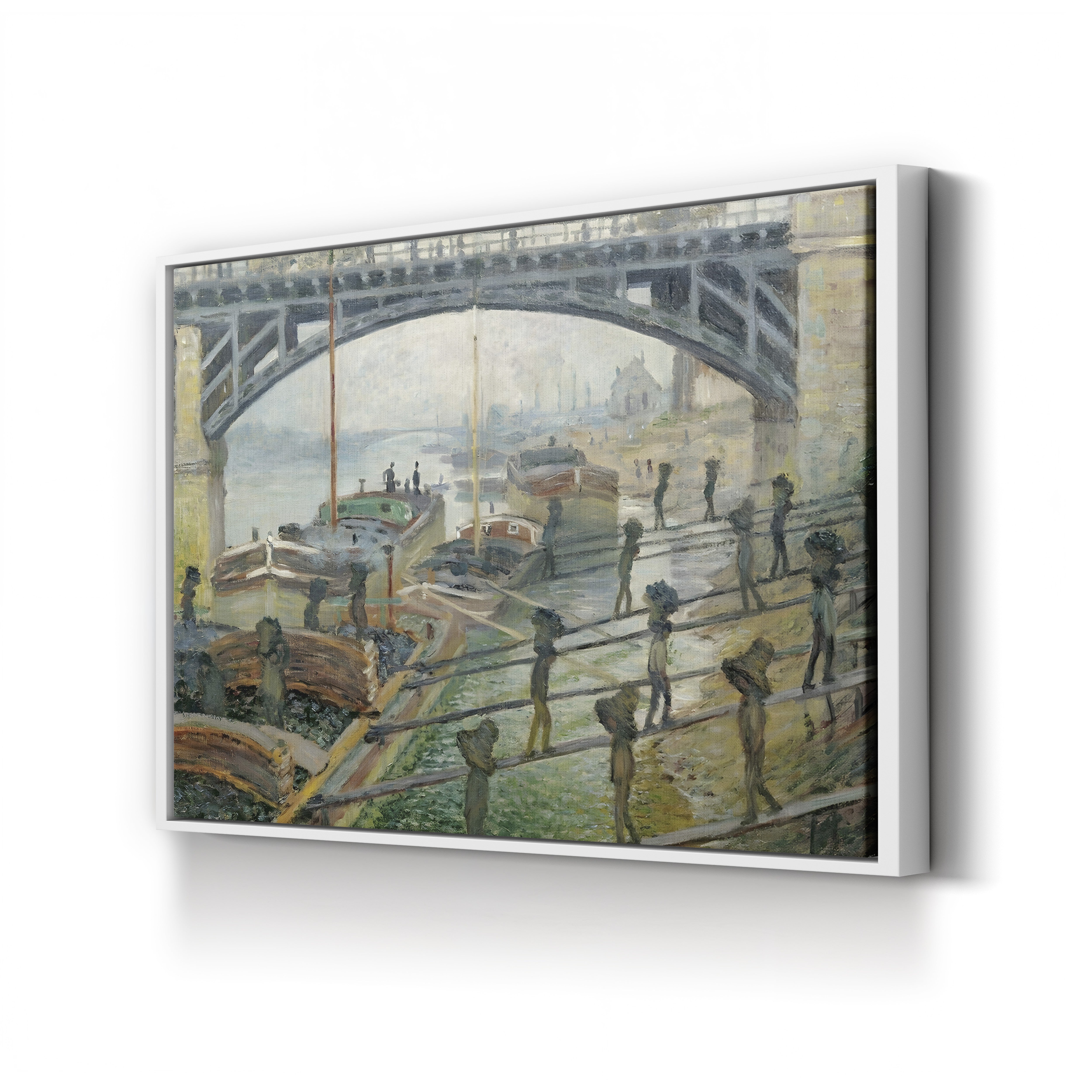 The Coal Workers (Les Déchargeurs de charbon), 1875 by Claude Monet