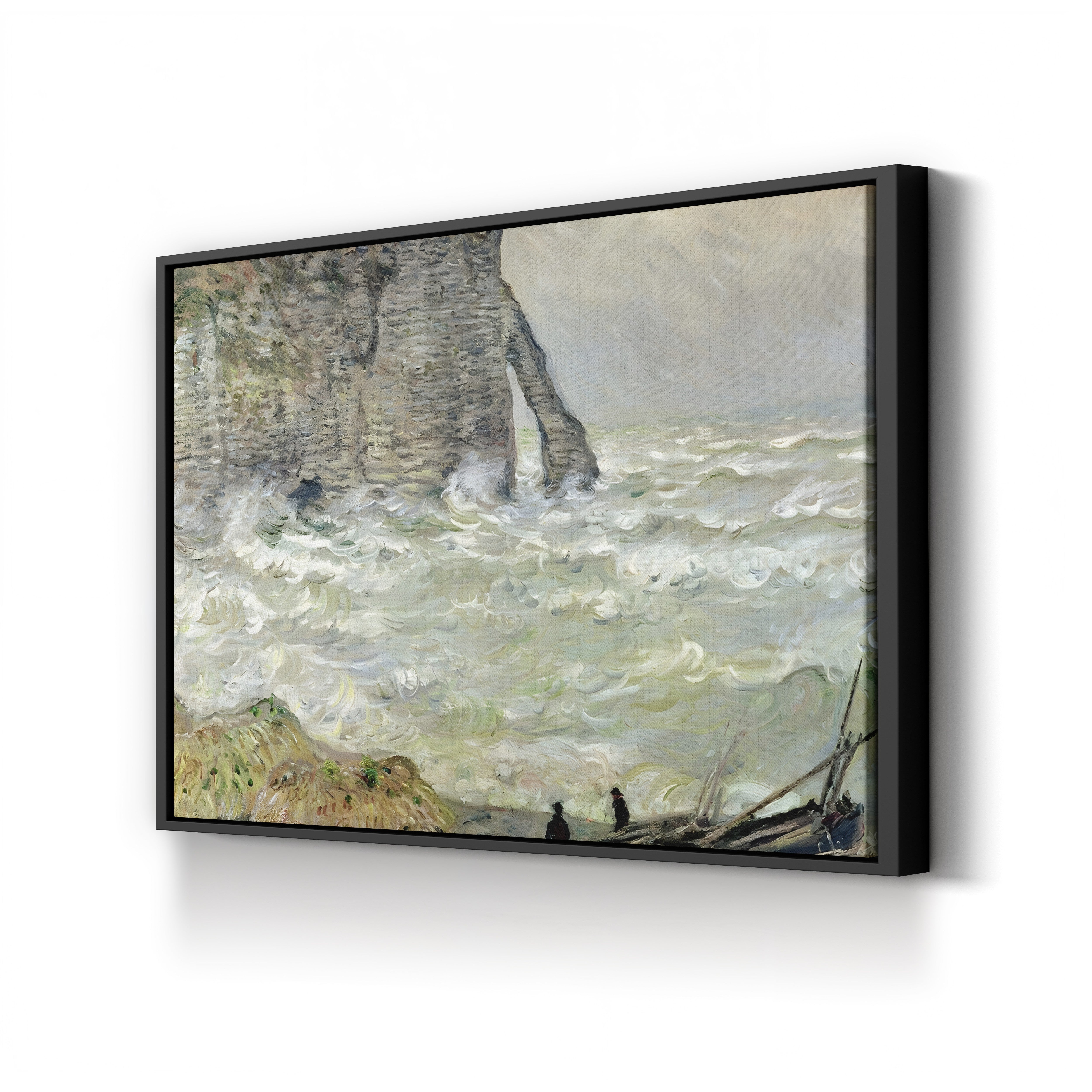 Rough Sea at Étretat (Étretat, mer agitée), 1883 by Claude Monet