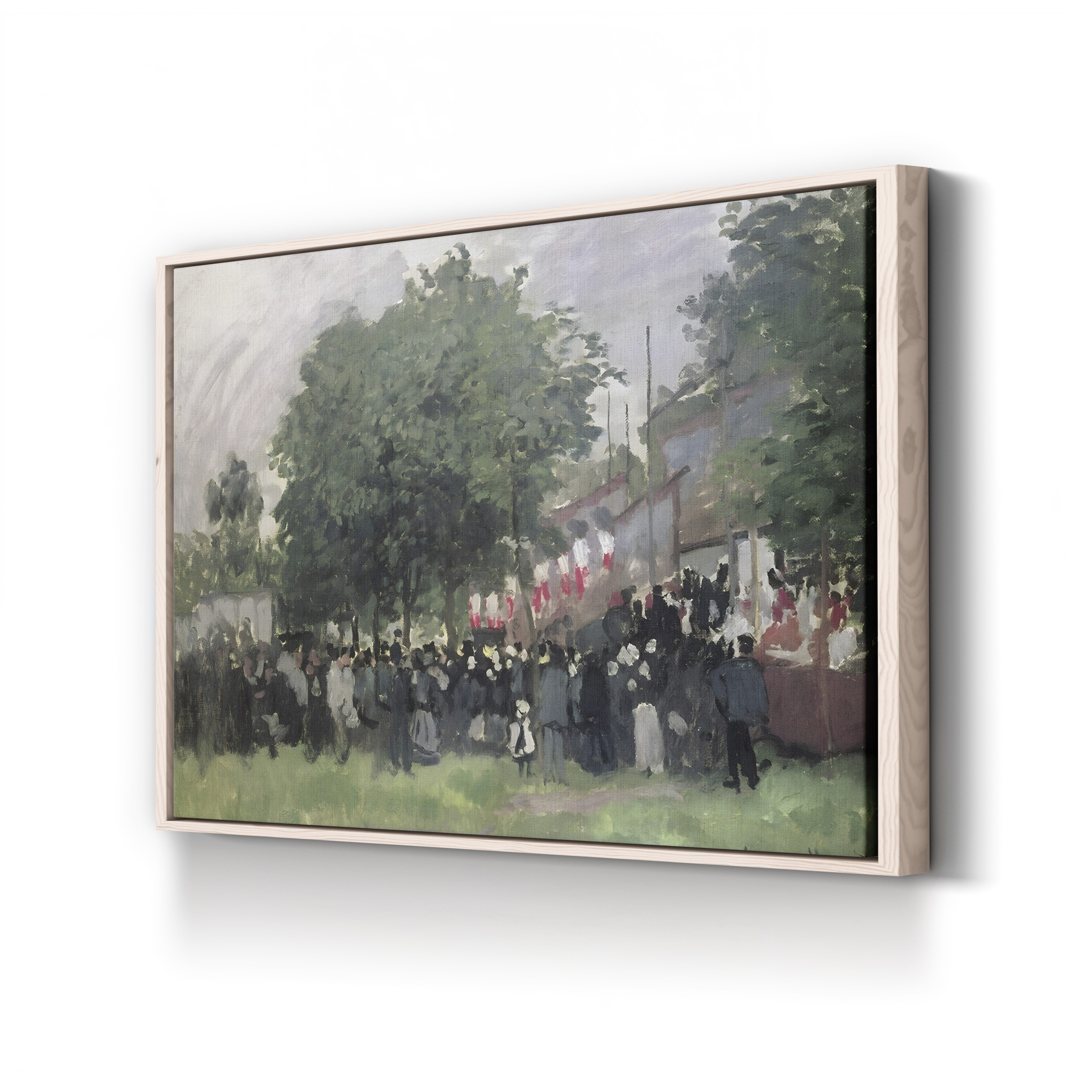 Festival at Argenteuil (La Fête d’Argenteuil), 1872 by Claude Monet