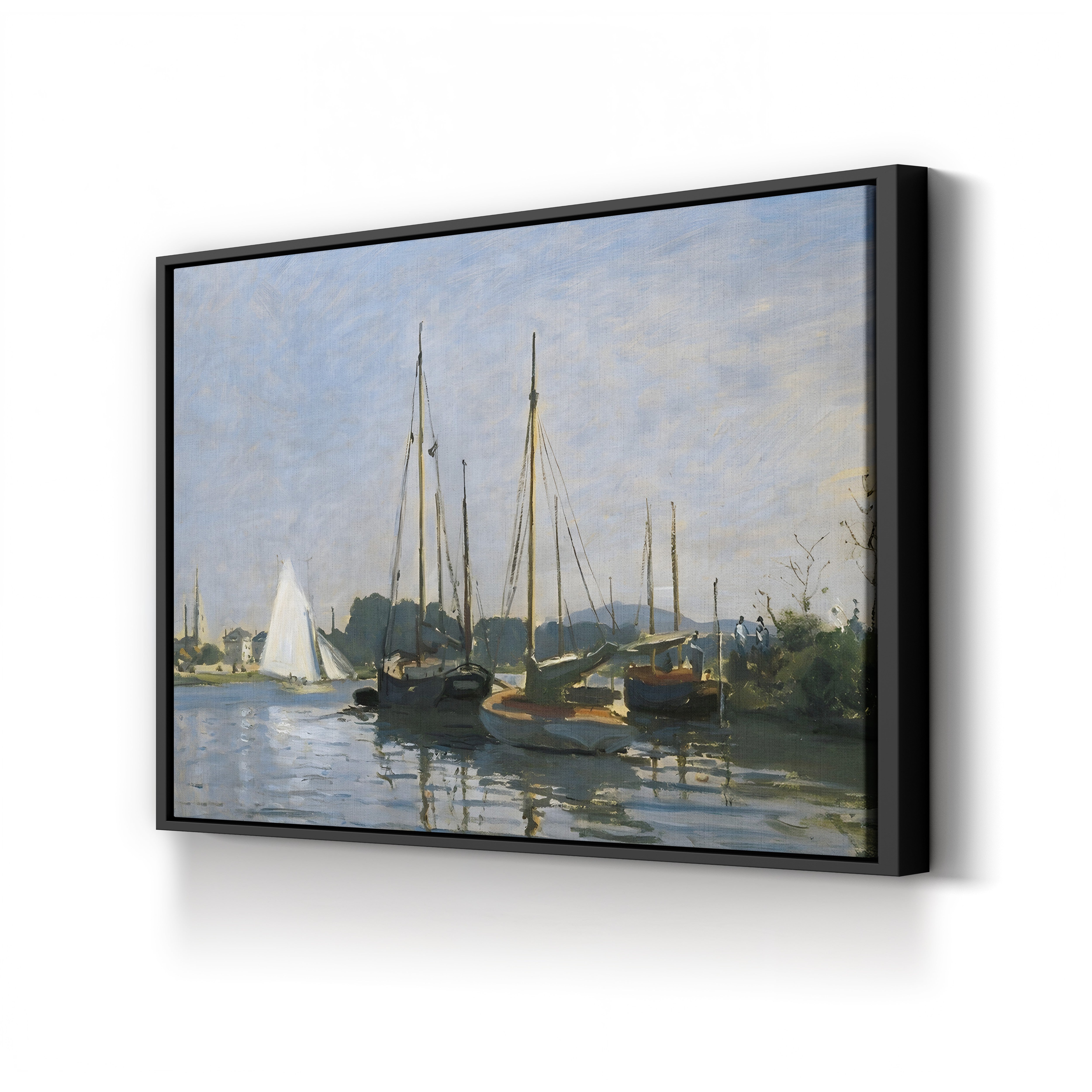 Pleasure Boats at Argenteuil (Bateaux de plaisance), 1872-73 by Claude Monet