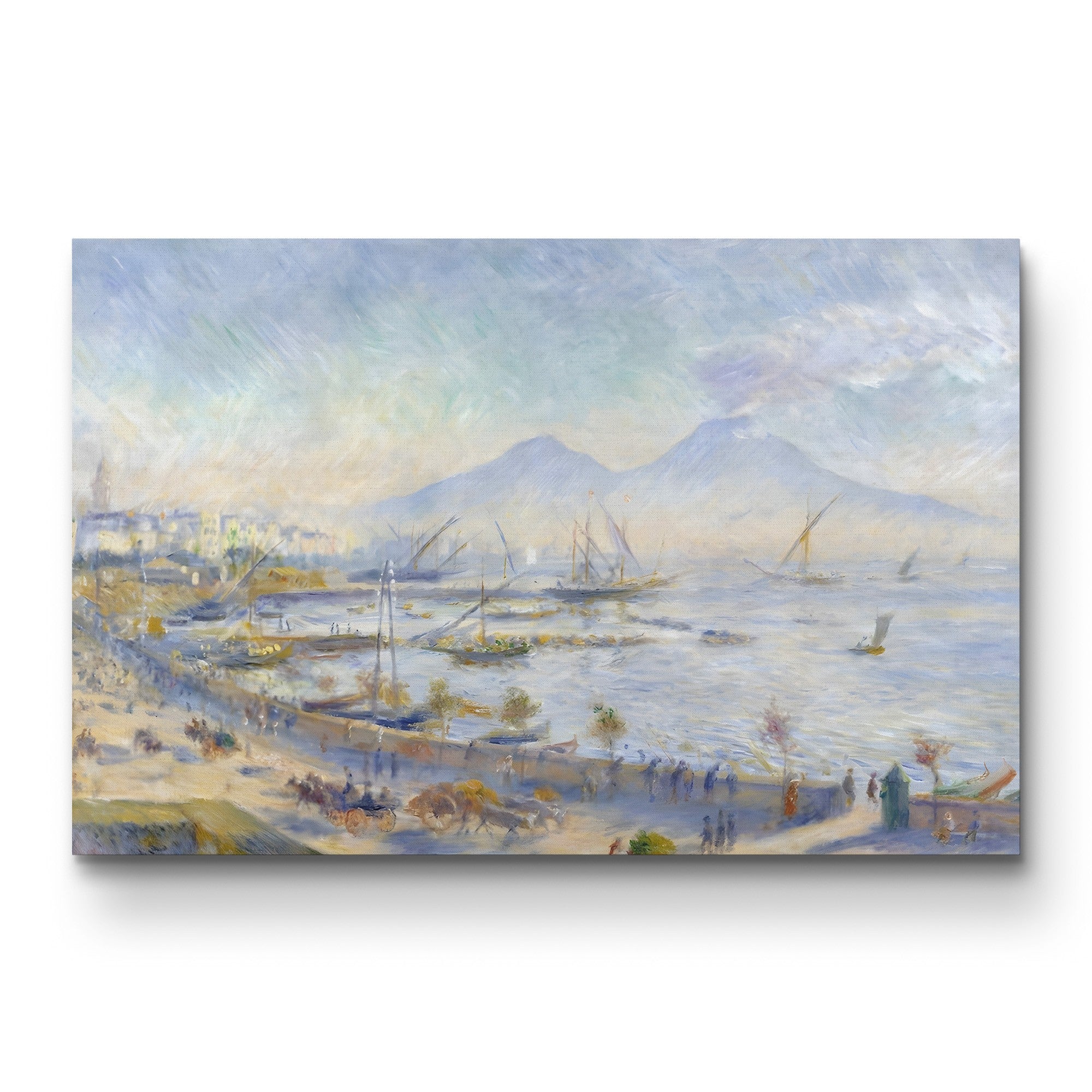 The Bay of Naples, 1881 – Pierre-Auguste Renoir Wall Art | Impressionist Italian Canvas Print