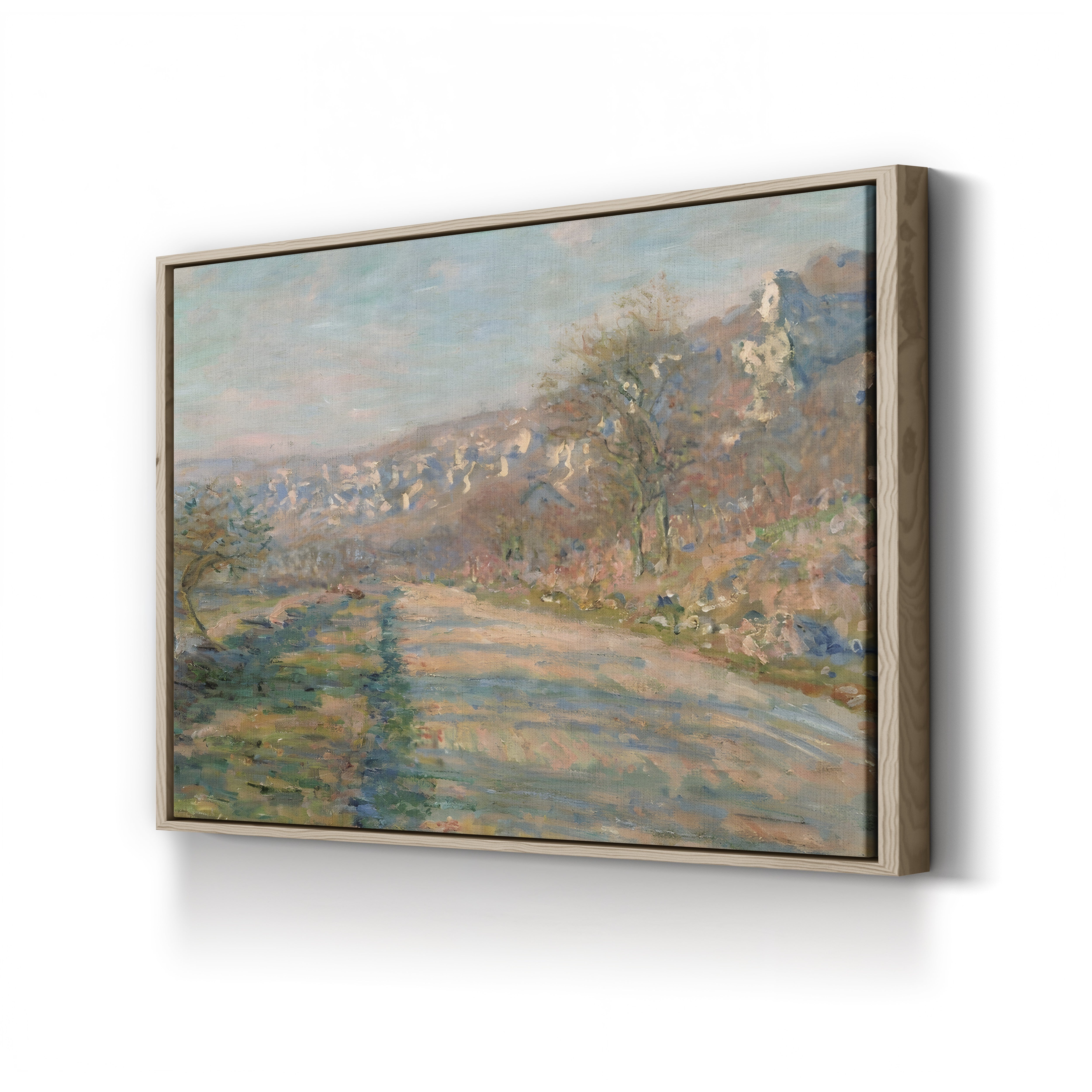 Road of La Roche-Guyon (Route de La Roche-Guyon), 1880 by Claude Monet