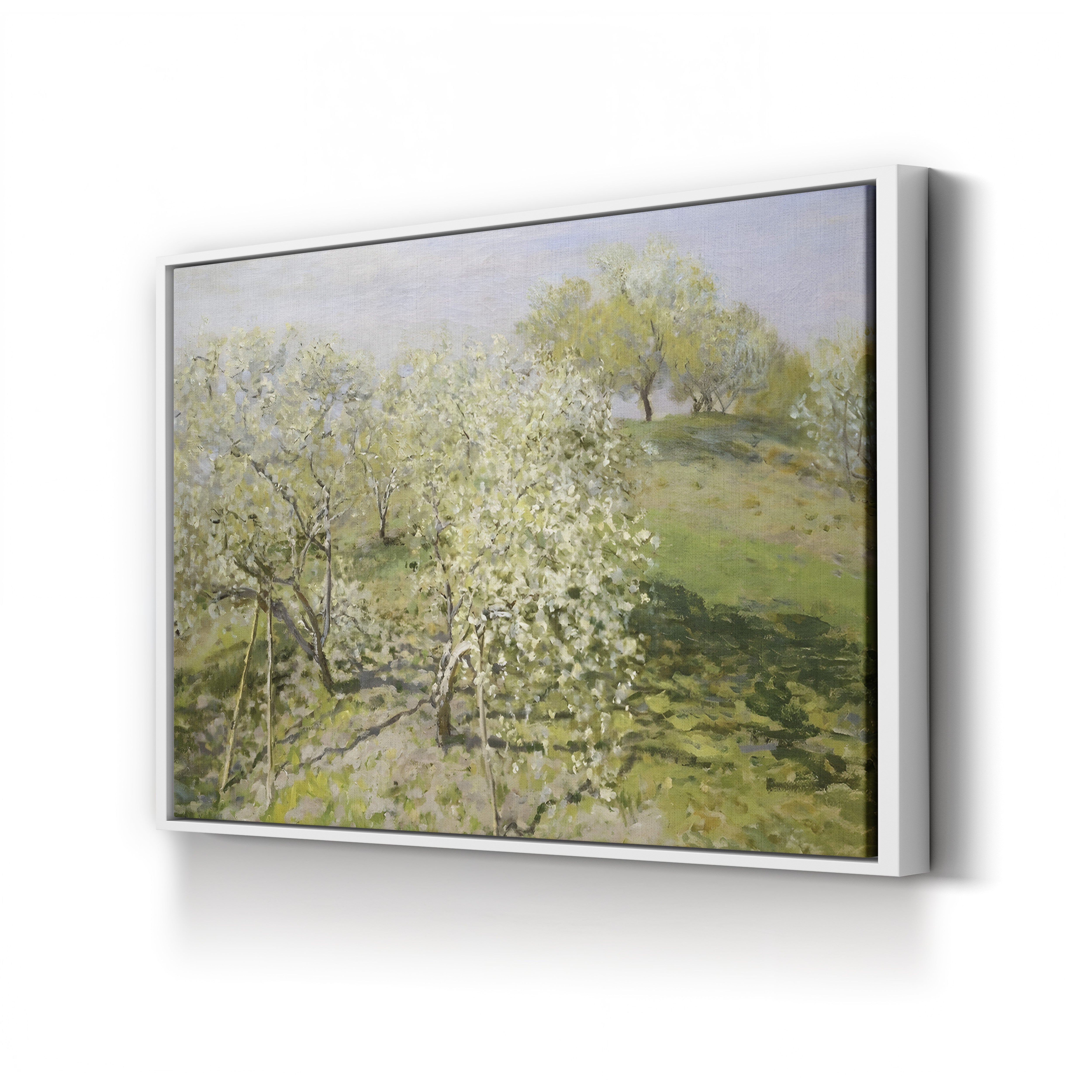 Spring, Fruit Trees in Bloom (Arbres Fruitiers en Fleurs), 1873 by Claude Monet
