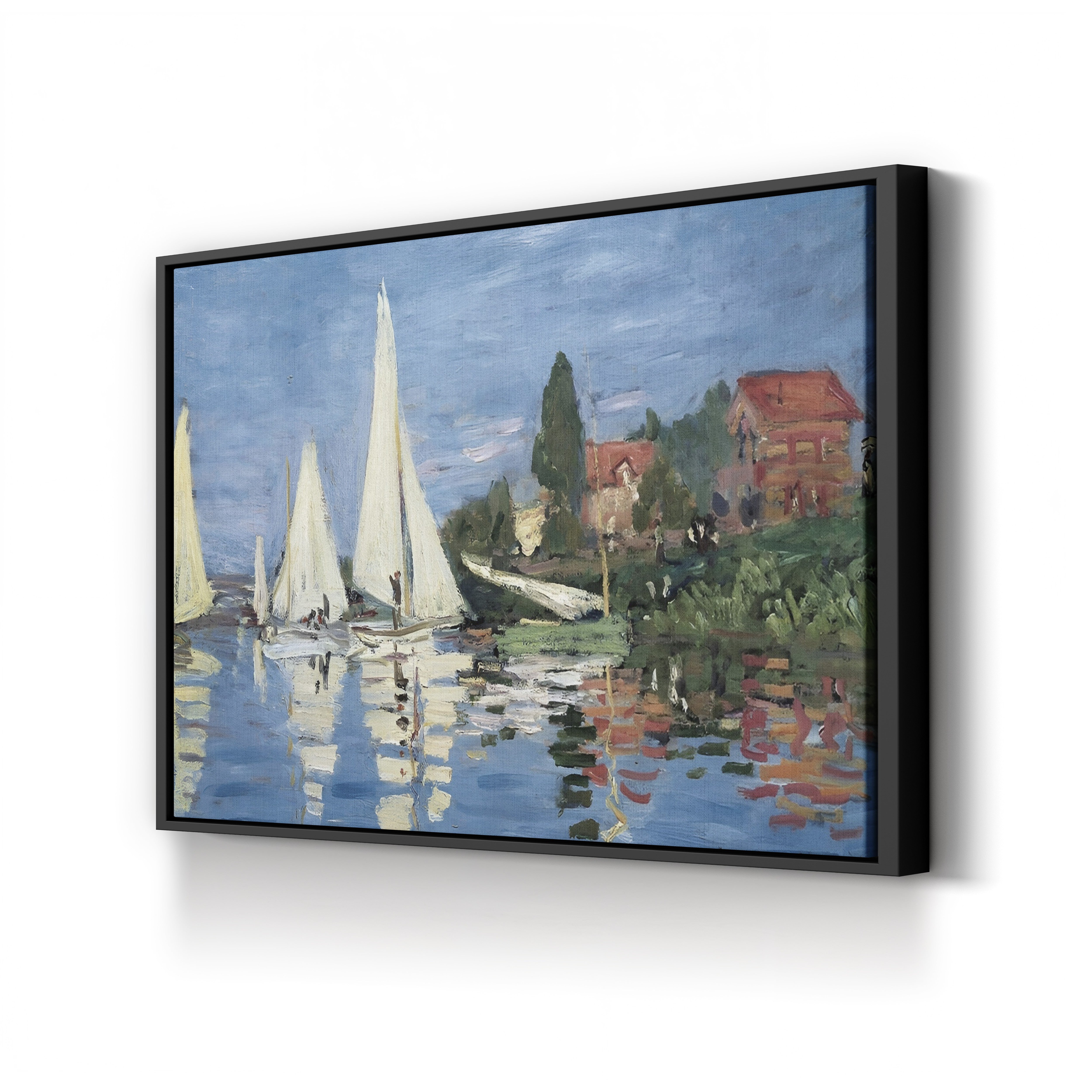 Regatta at Argenteuil (Régate à Argenteuil), around 1872 by Claude Monet