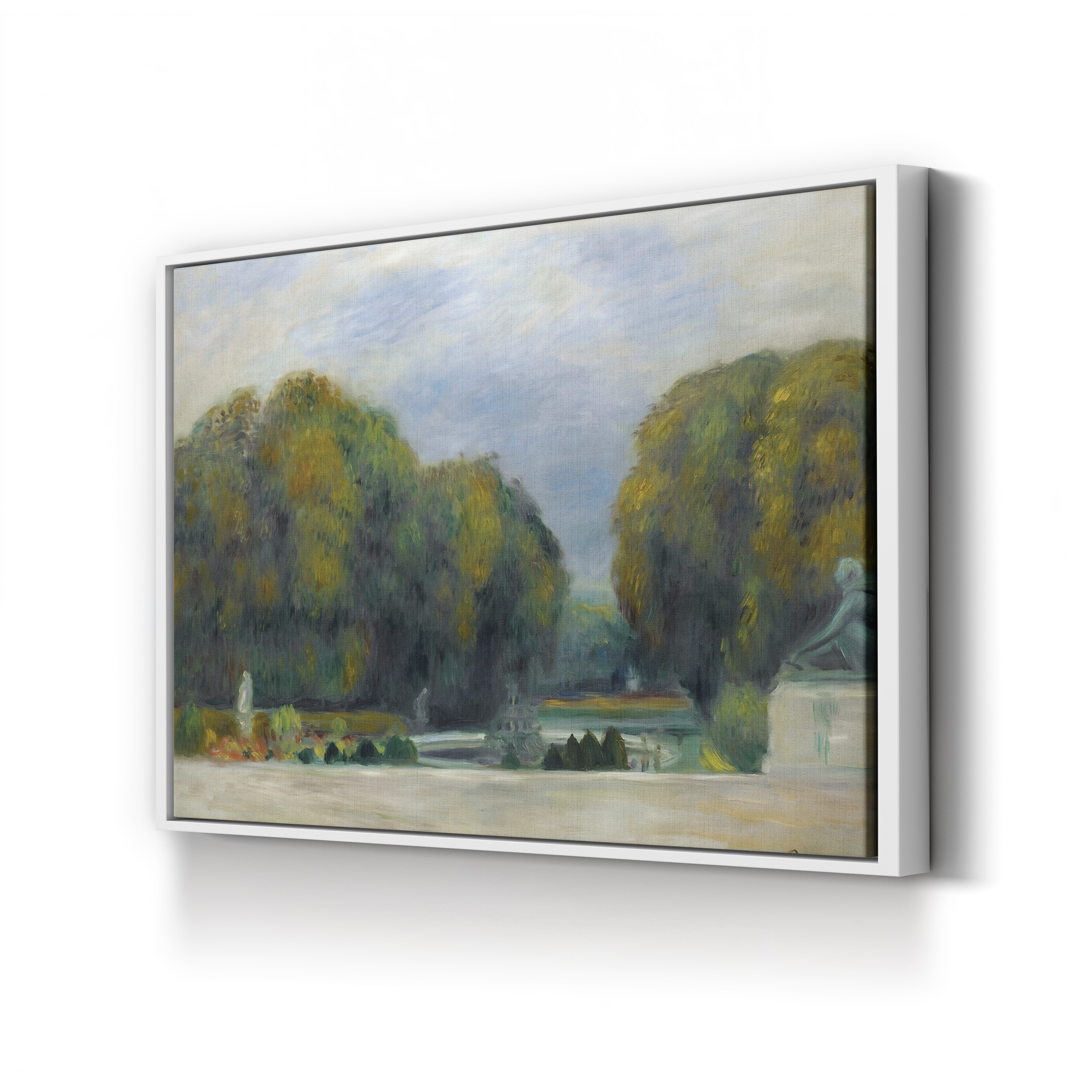 Versailles – Pierre-Auguste Renoir Wall Art | Impressionist Garden Canvas Print