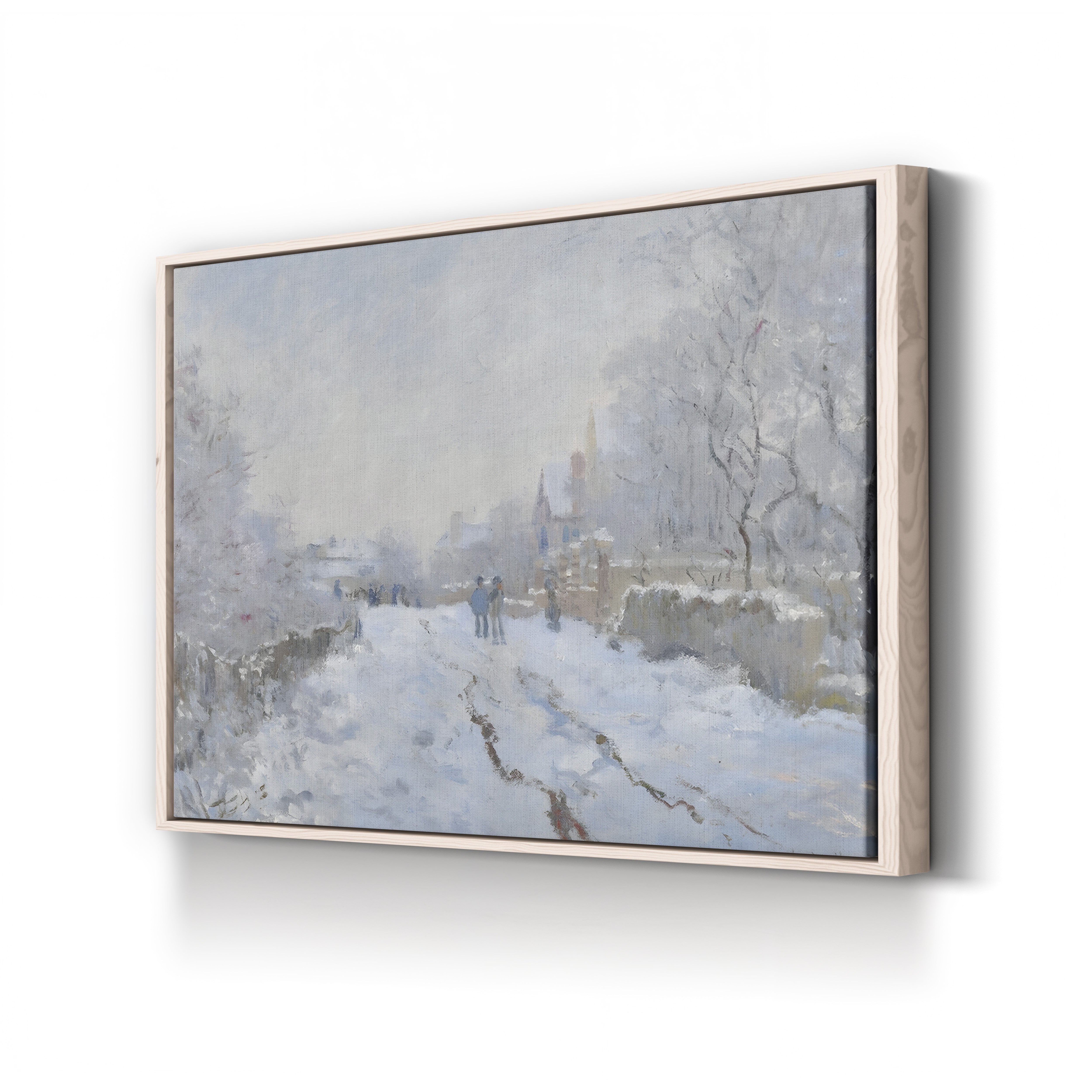 Snow Scene at Argenteuil (Rue sous la Neige, Argenteuil), 1875 by Claude Monet