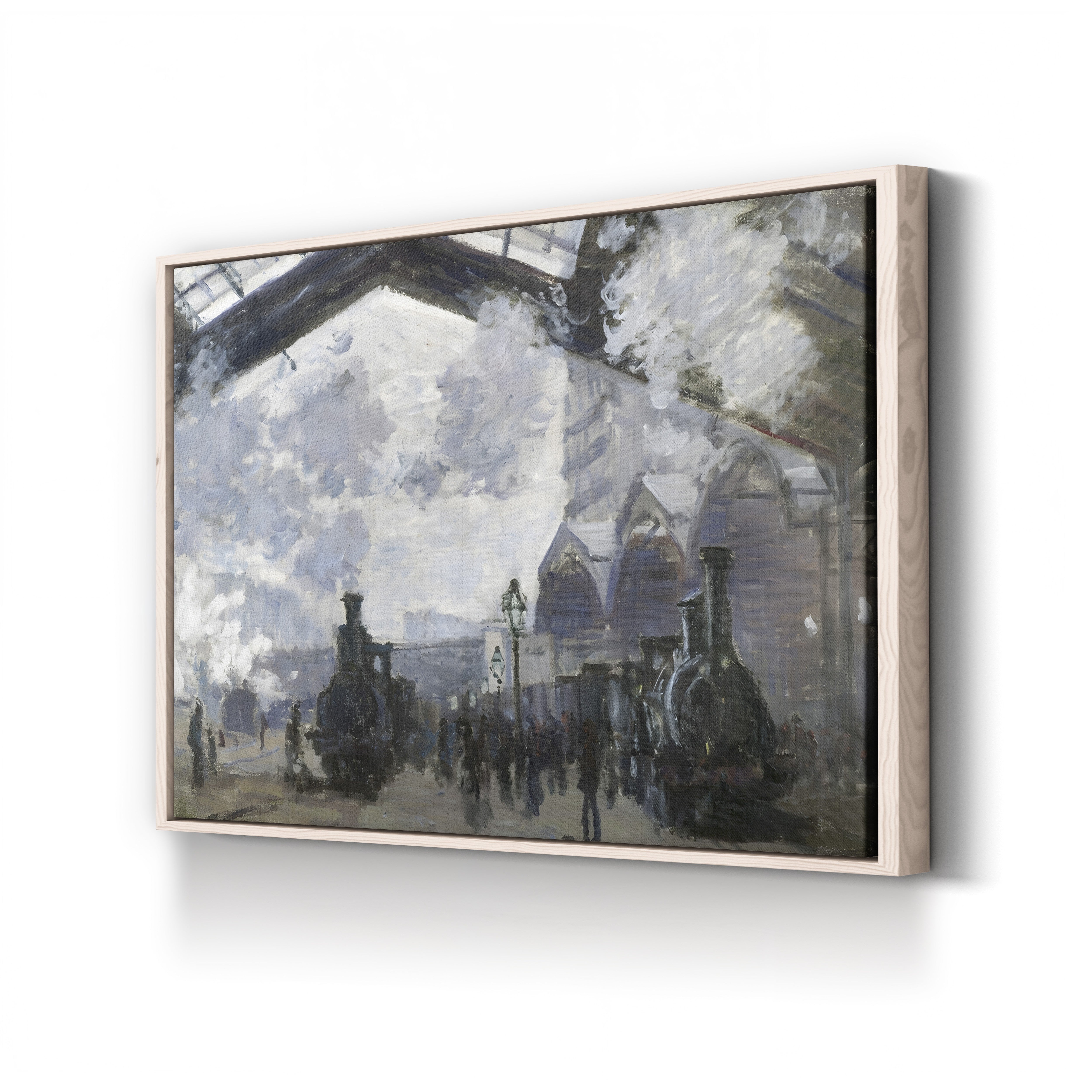 The Gare Saint-Lazare (La Gare Saint-Lazare), 1877 by Claude Monet