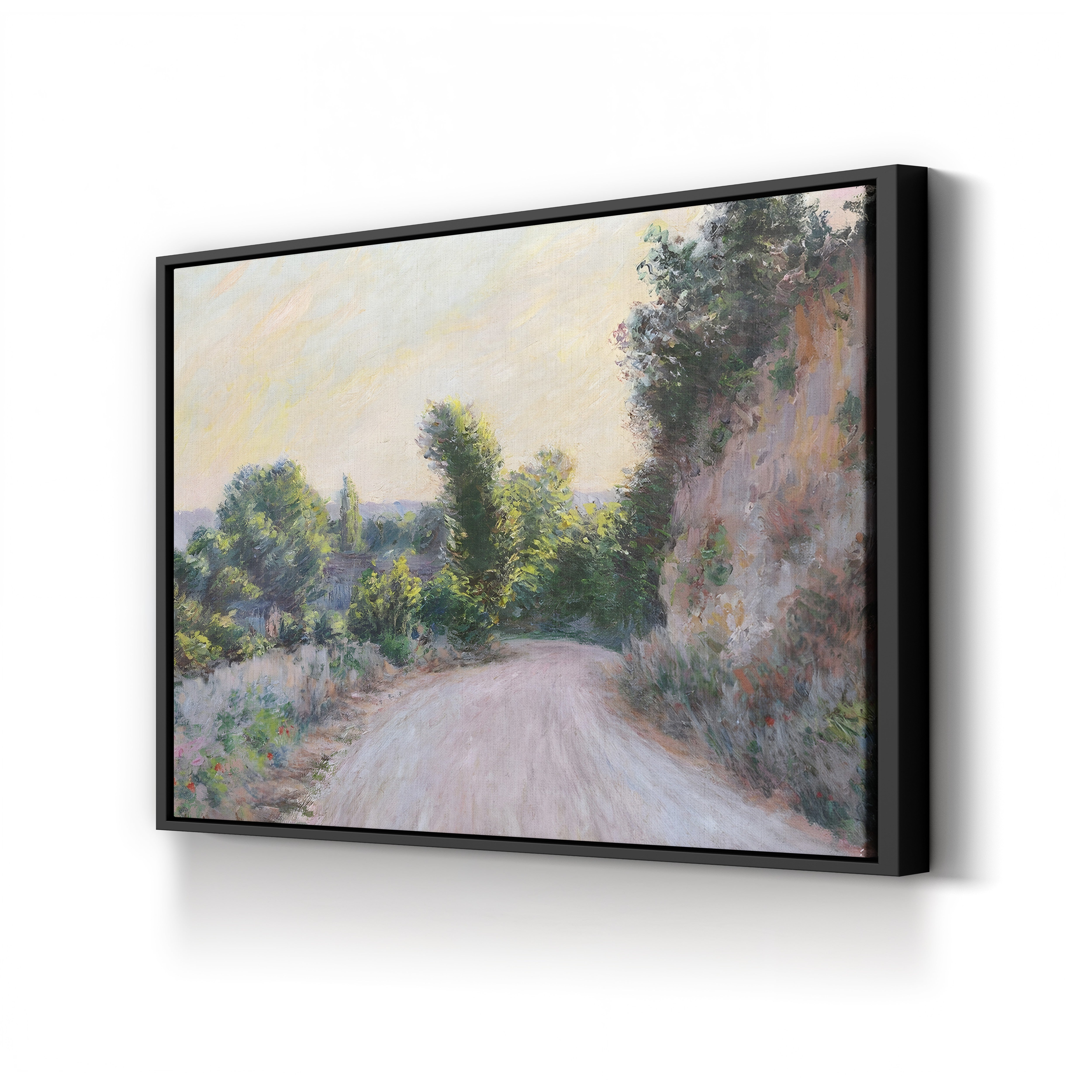 Road near Giverny (Chemin près de Giverny), 1885 by Claude Monet
