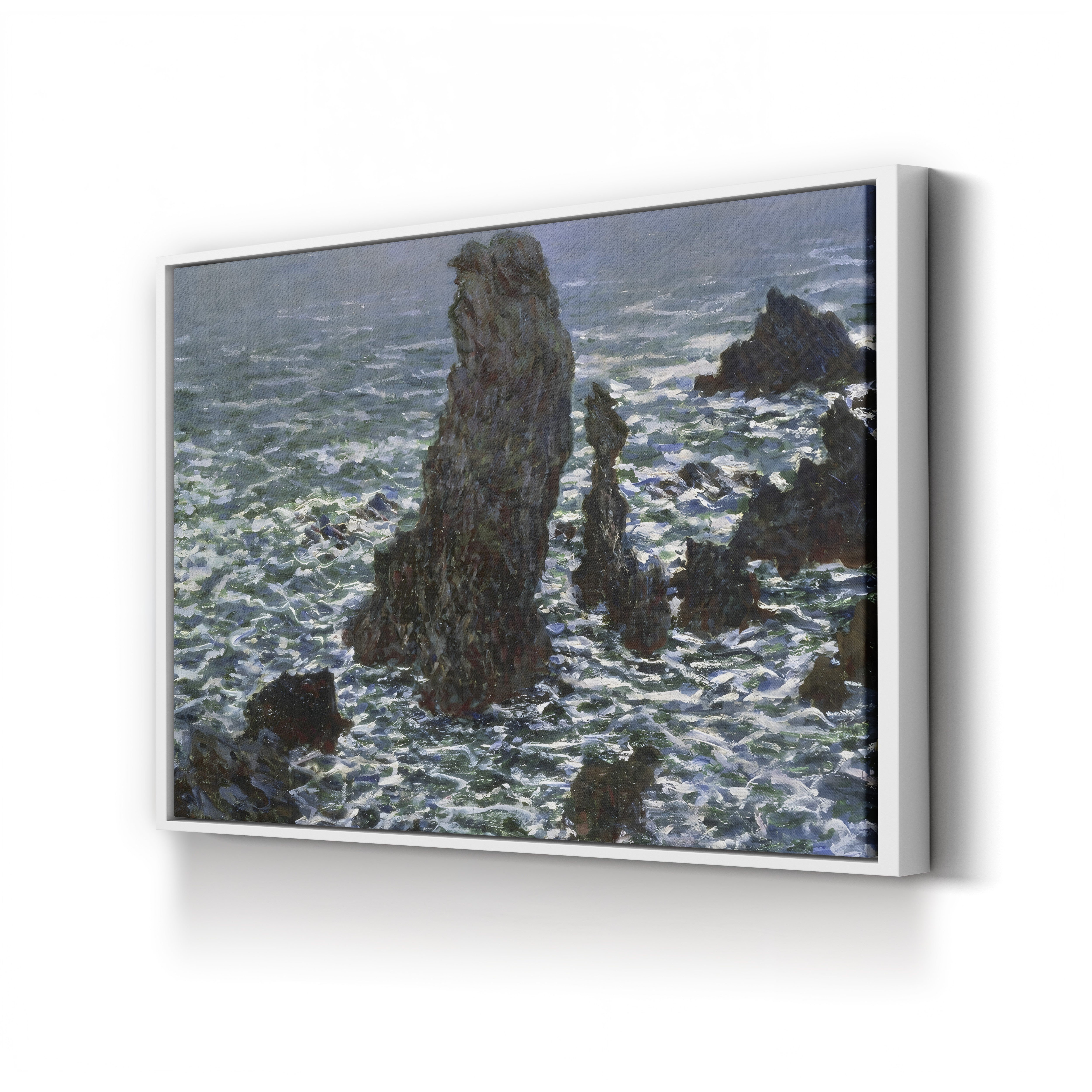 The Pyramids of Port-Coton (Les Pyramides de Port-Coton), 1886 by Claude Monet