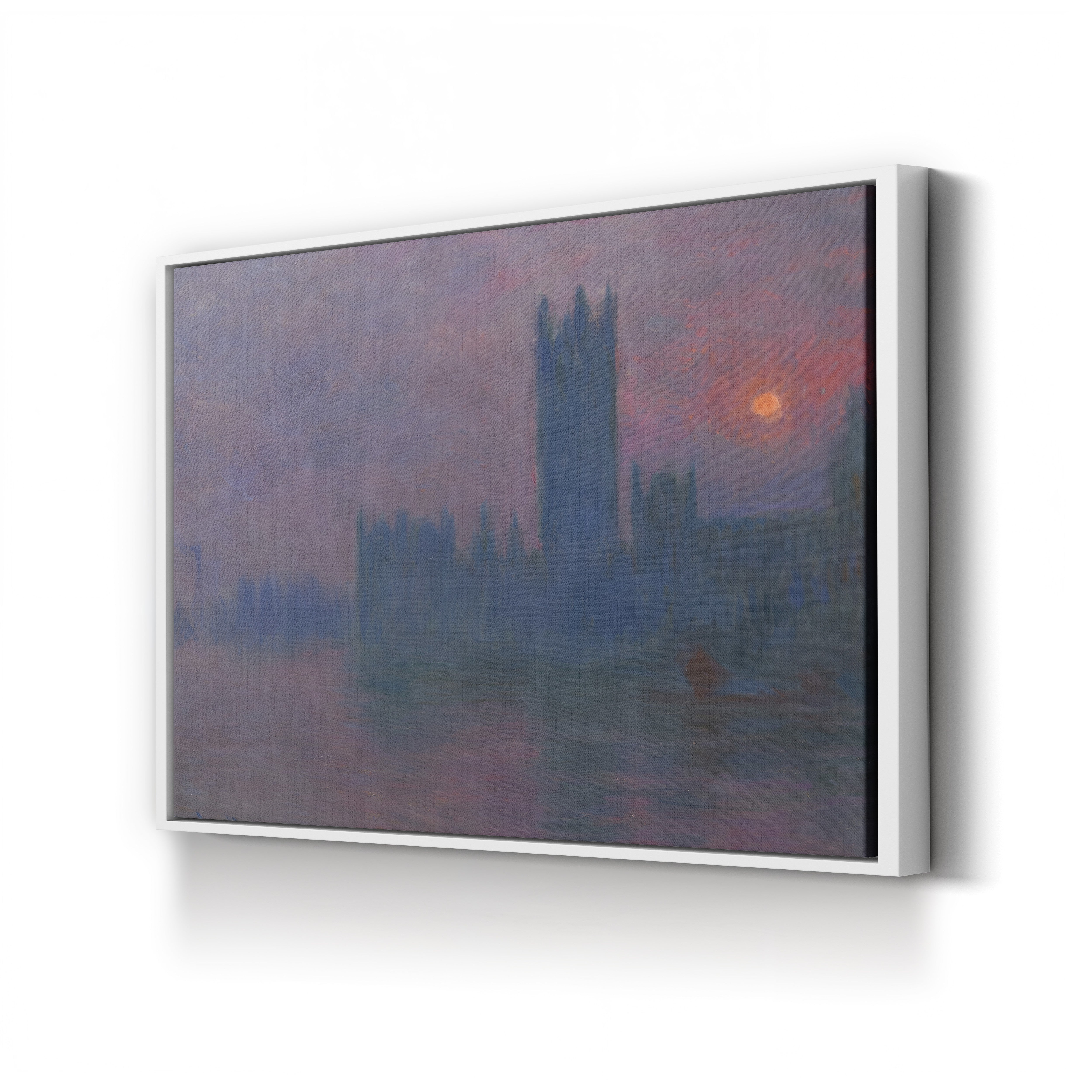 Houses of Parliament, Setting Sun (Le Parlement, soleil couchant), 1900-03 by Claude Monet