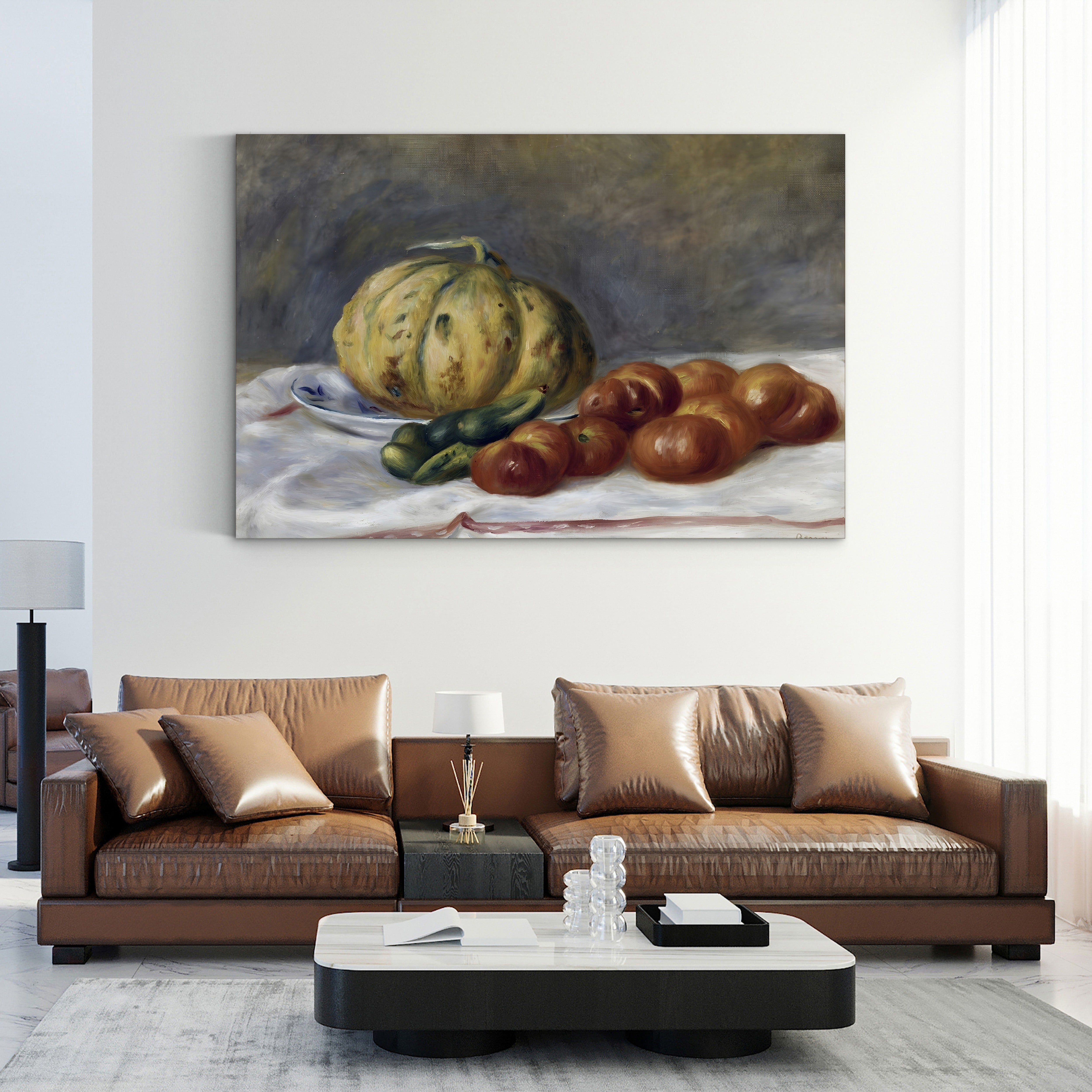 Melon and Tomatoes, 1903 – Renoir Wall Art | Still Life Canvas