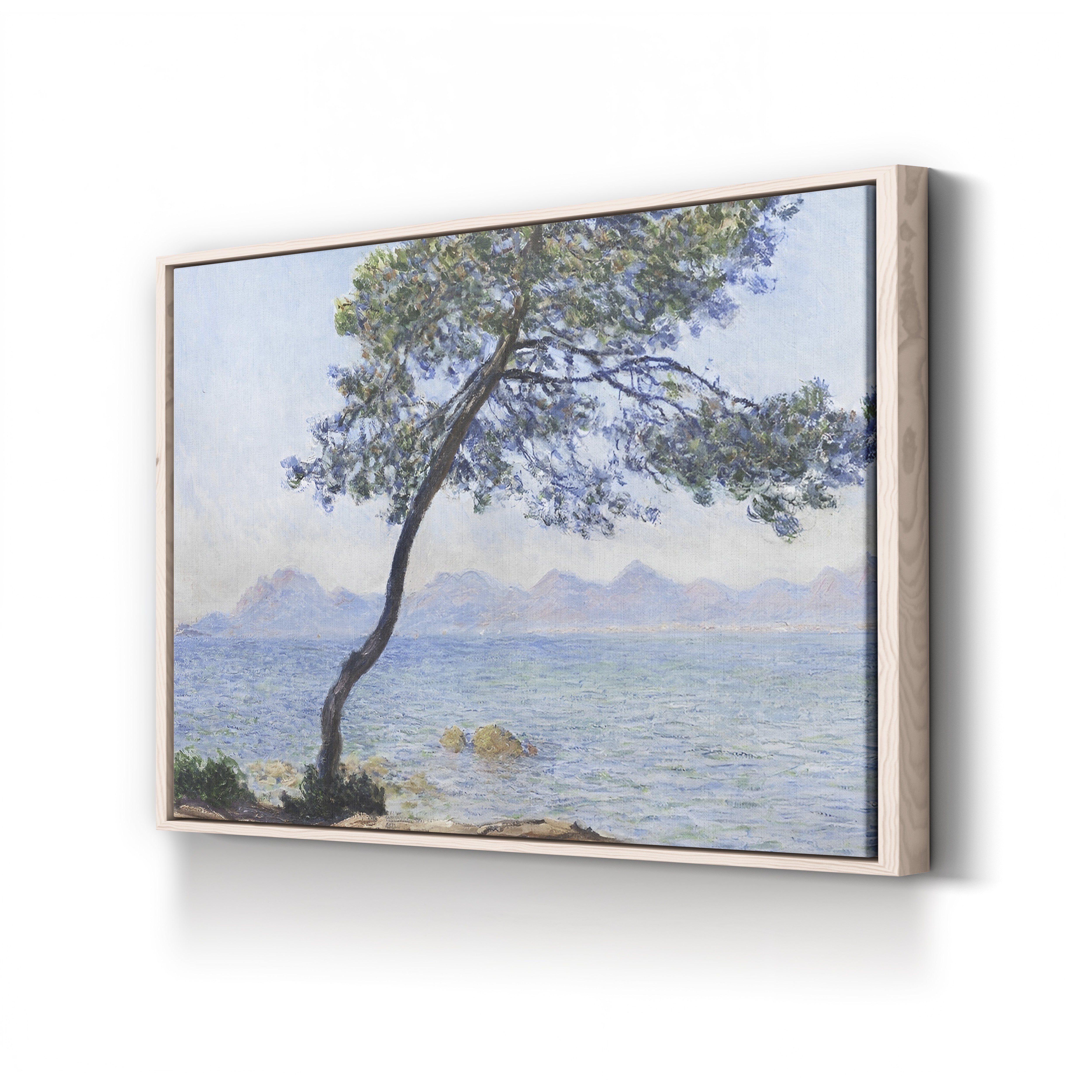 Antibes, 1888 – Claude Monet Wall Art | Impressionist Mediterranean Coastal Canvas Print