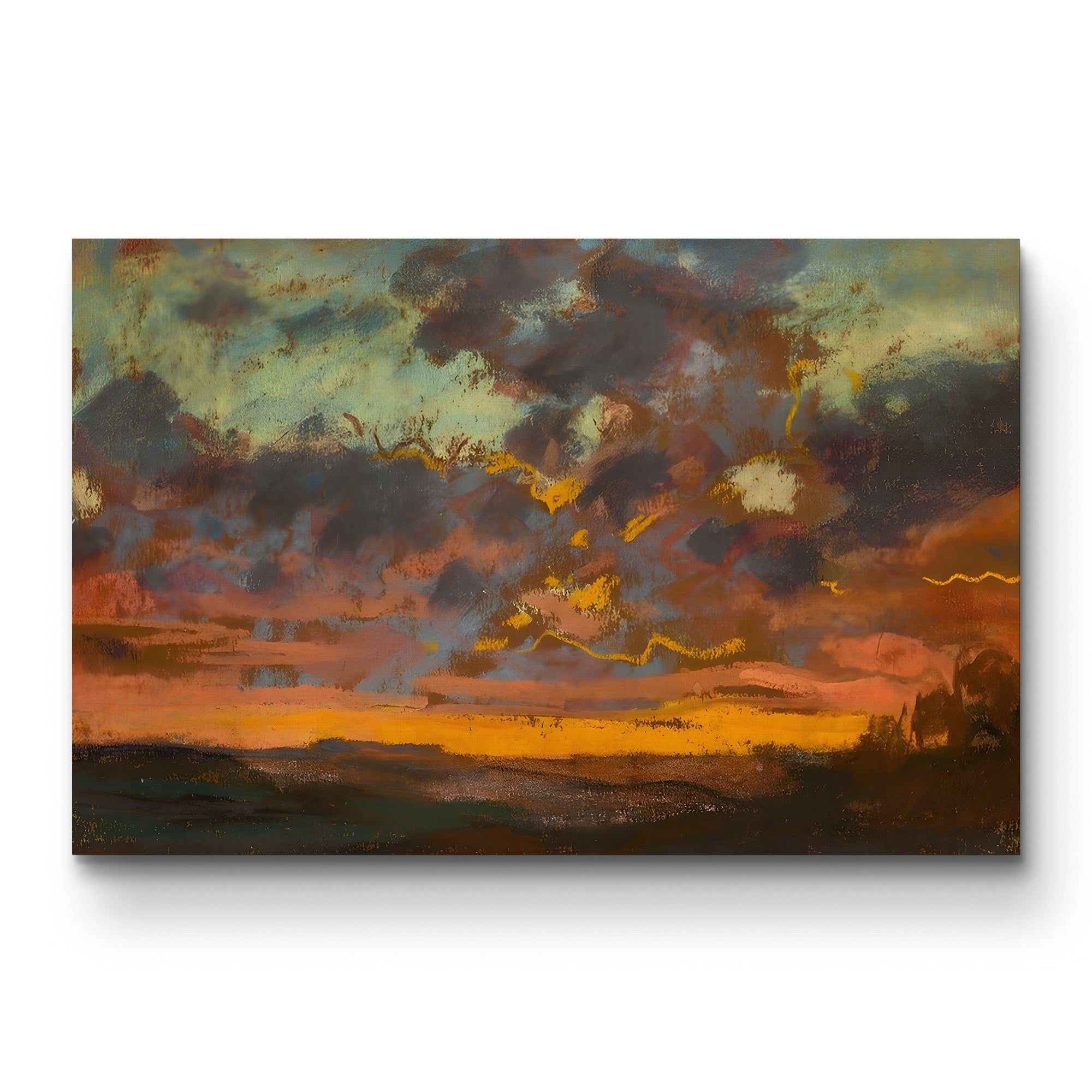 Sunset (Coucher de Soleil), c. 1868 by Claude Monet