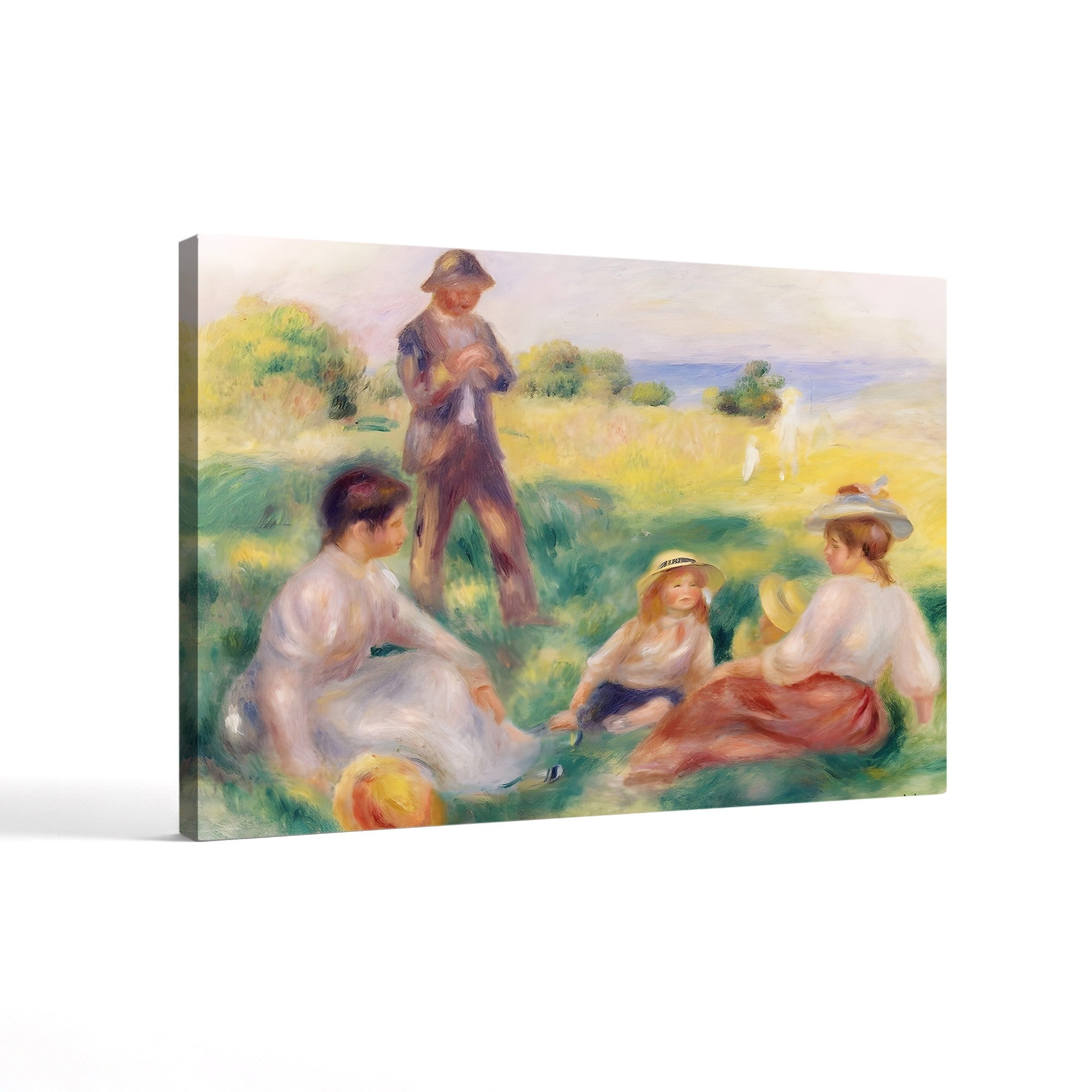 Party in the Country at Berneval, 1898 – Renoir Wall Art | Impressionist