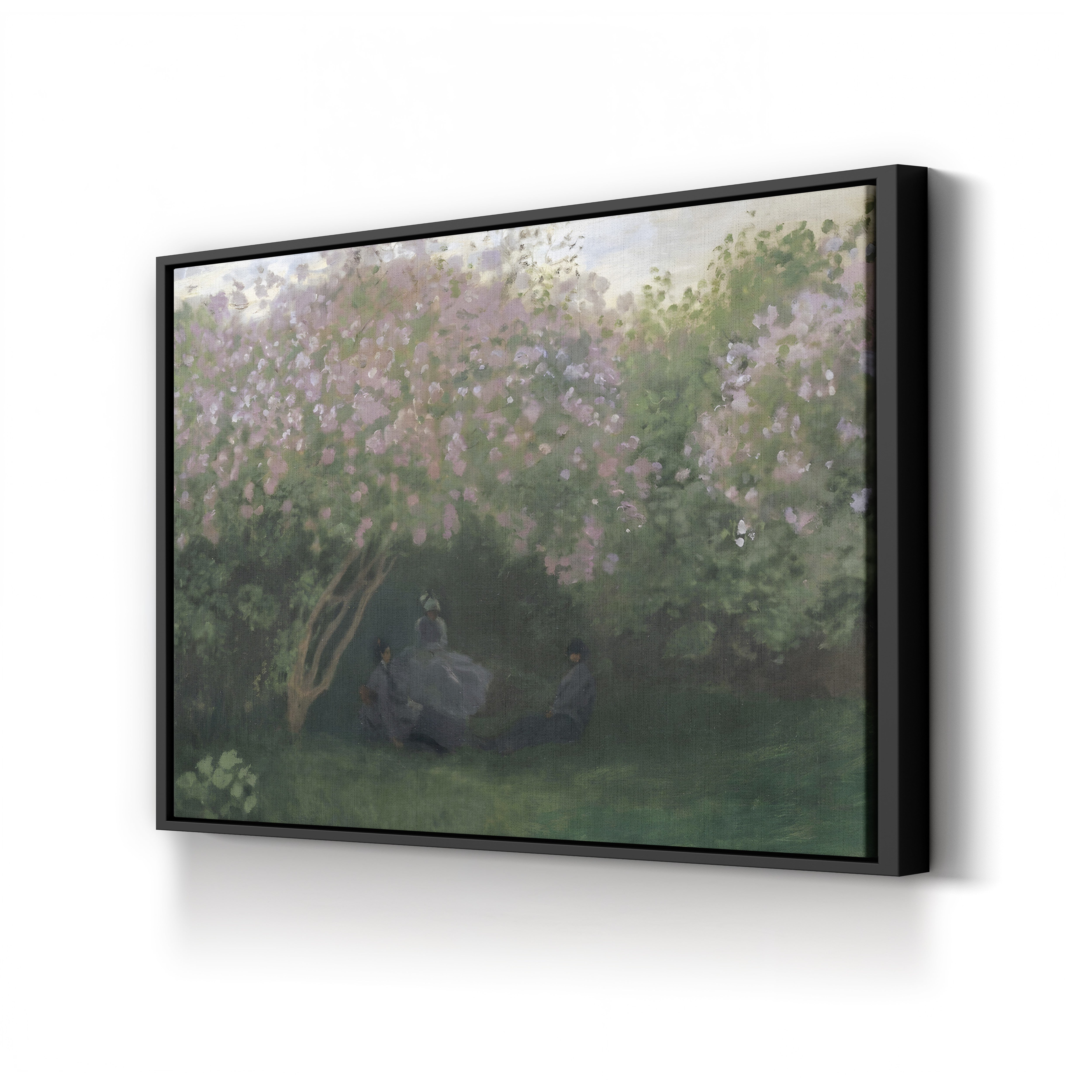 Lilacs, Grey Weather (Lilas, temps gris), 1872 by Claude Monet