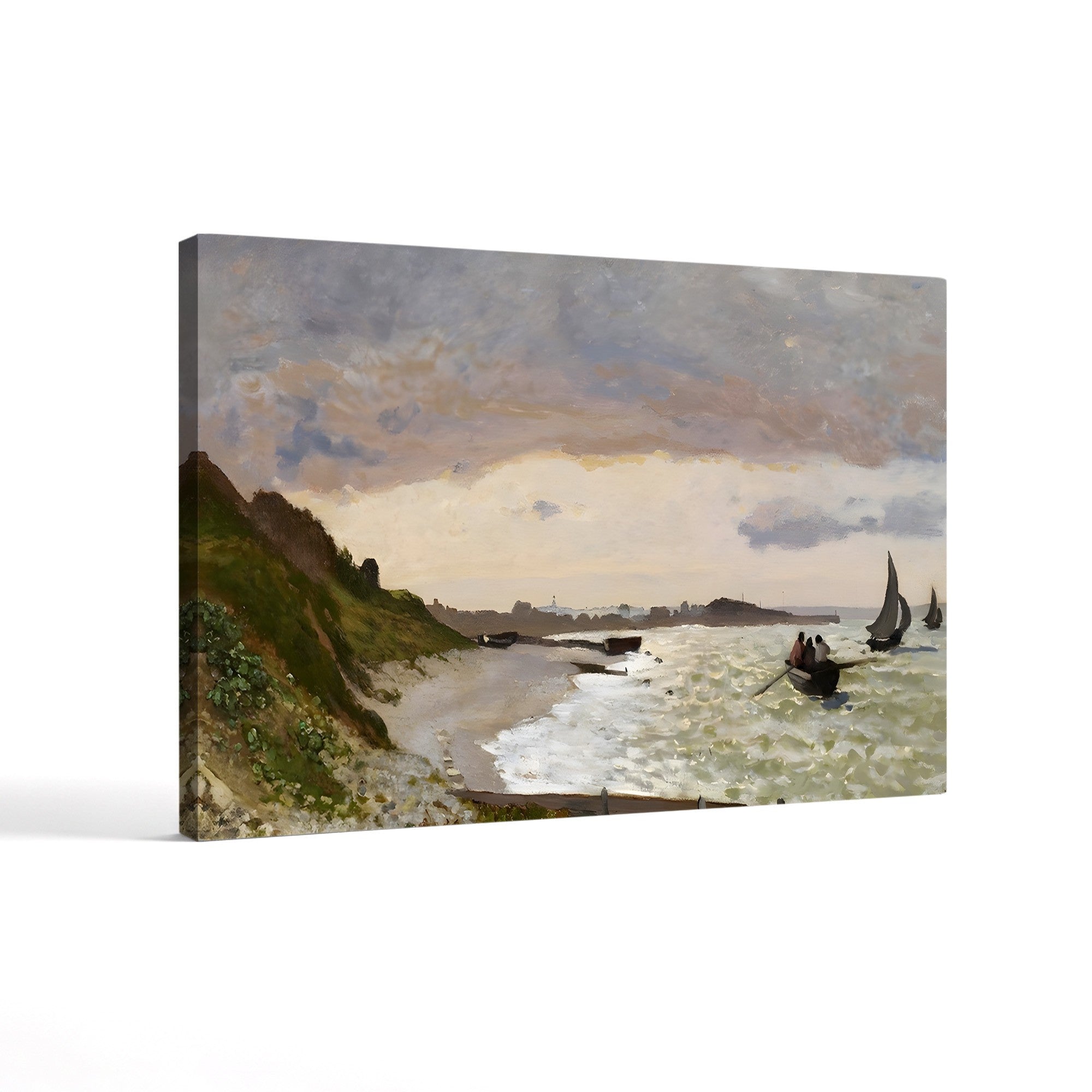 The Seashore at Sainte-Adresse (Le Bord de mer à Sainte-Adresse), 1864 by Claude Monet