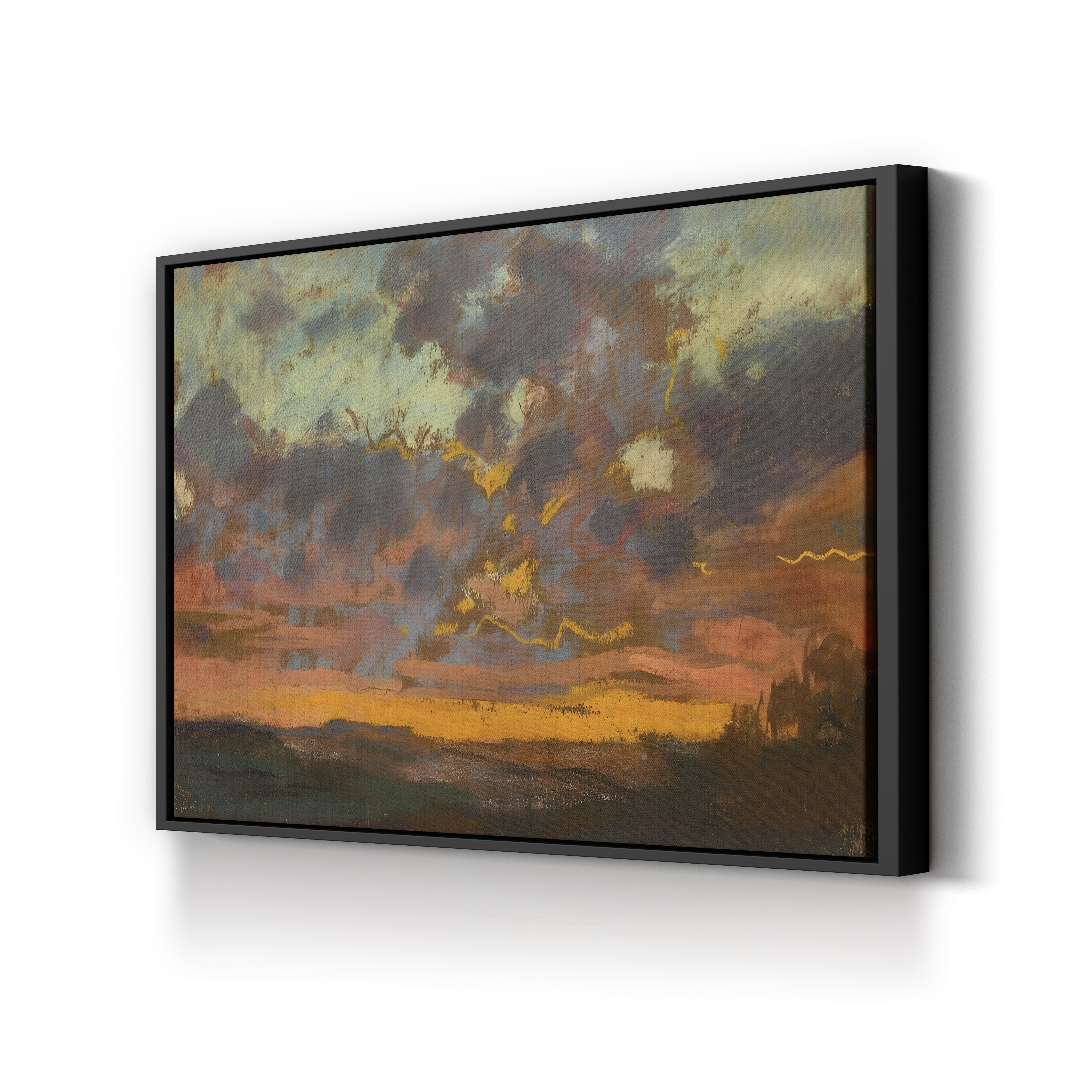 Sunset (Coucher de Soleil), c. 1868 by Claude Monet
