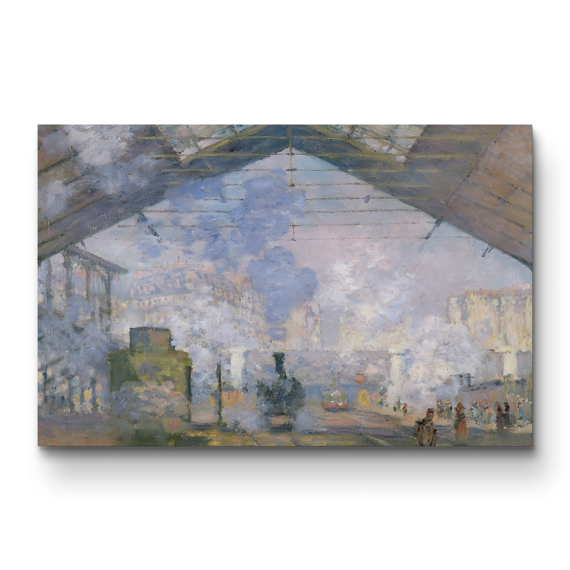 The Gare Saint-Lazare (La Gare Saint-Lazare), 1877 by Claude Monet