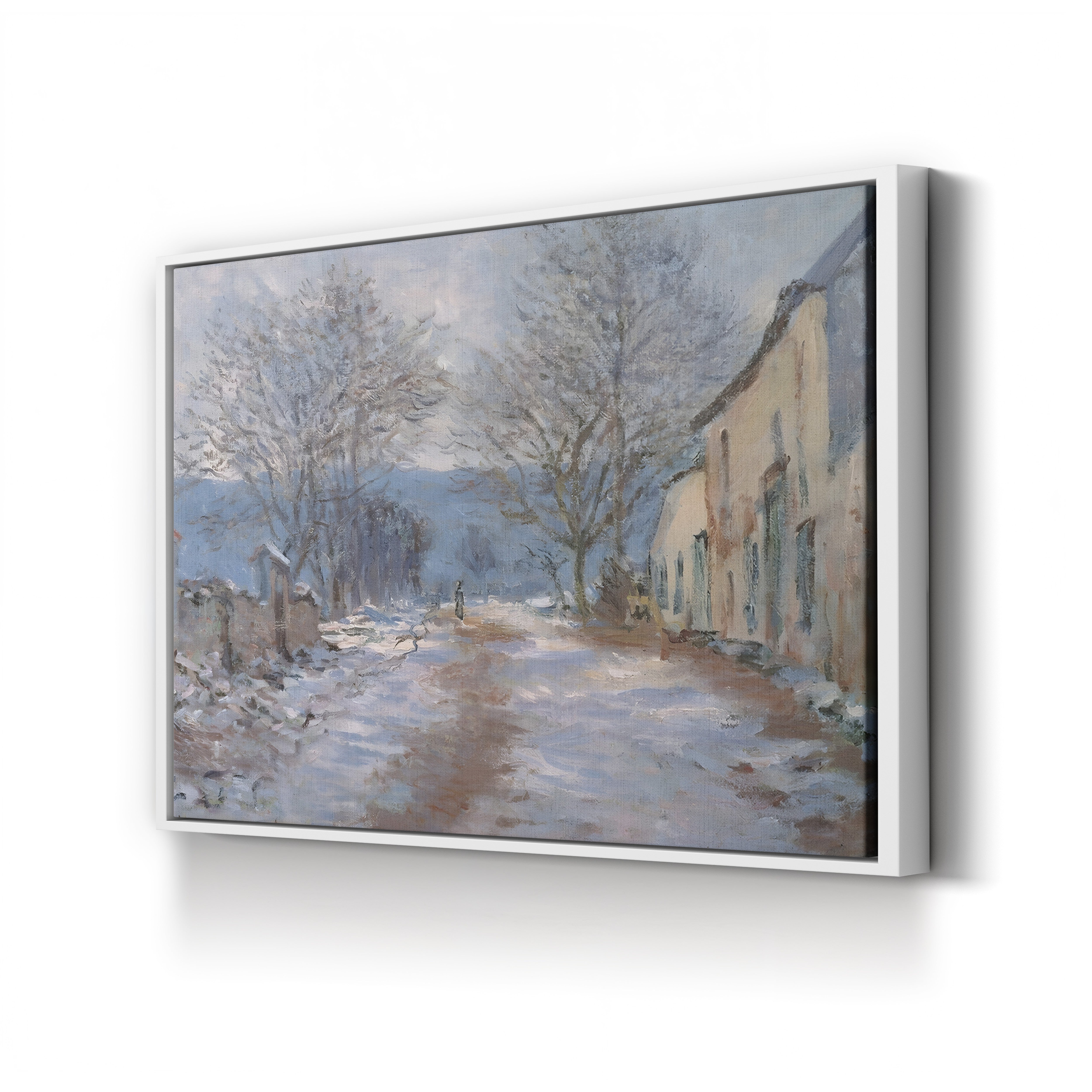 Snow in Limetz (Effet de Neige à Limetz), 1886 by Claude Monet