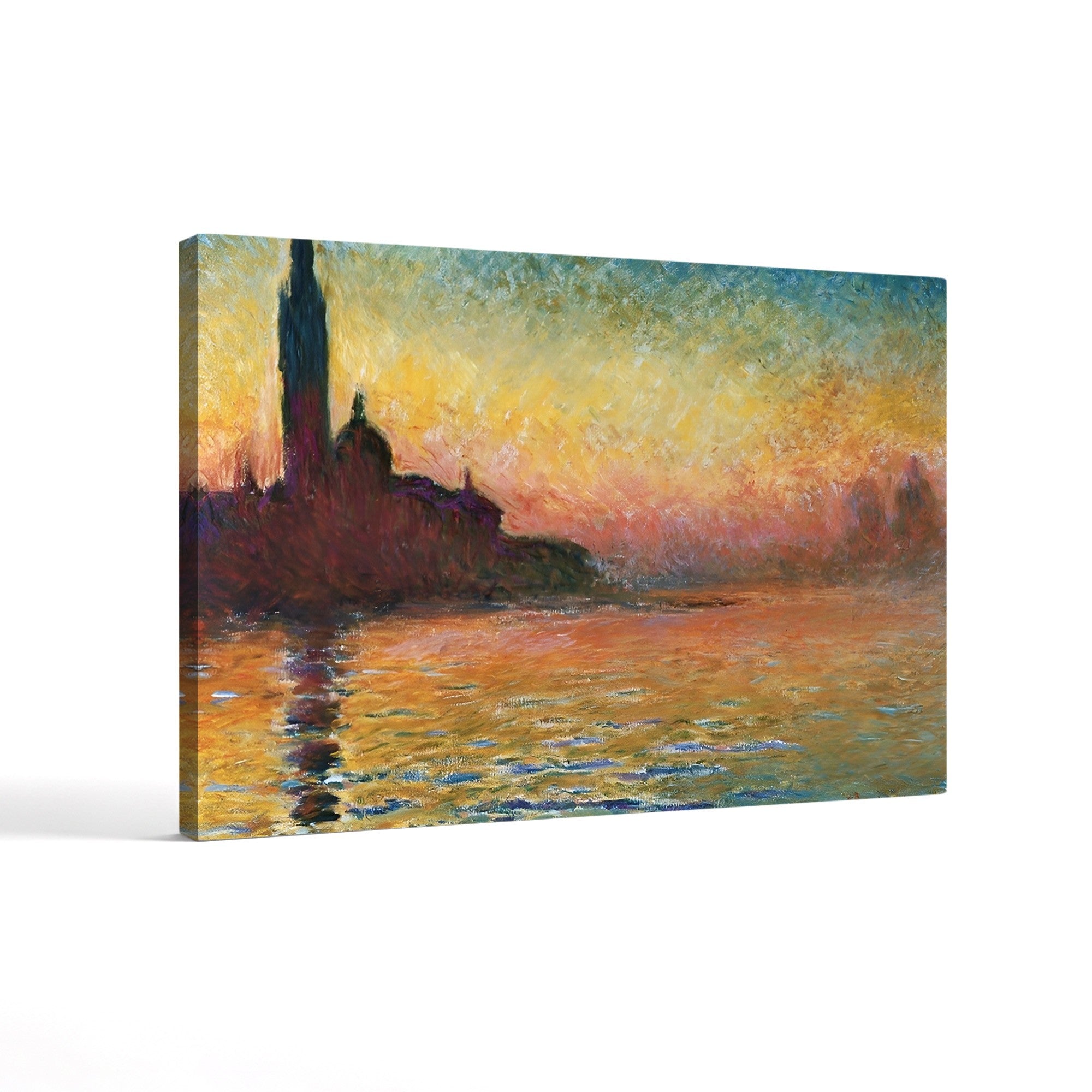 San Giorgio Maggiore at Dusk (Saint-Georges Majeur au crépuscule), 1908 by Claude Monet