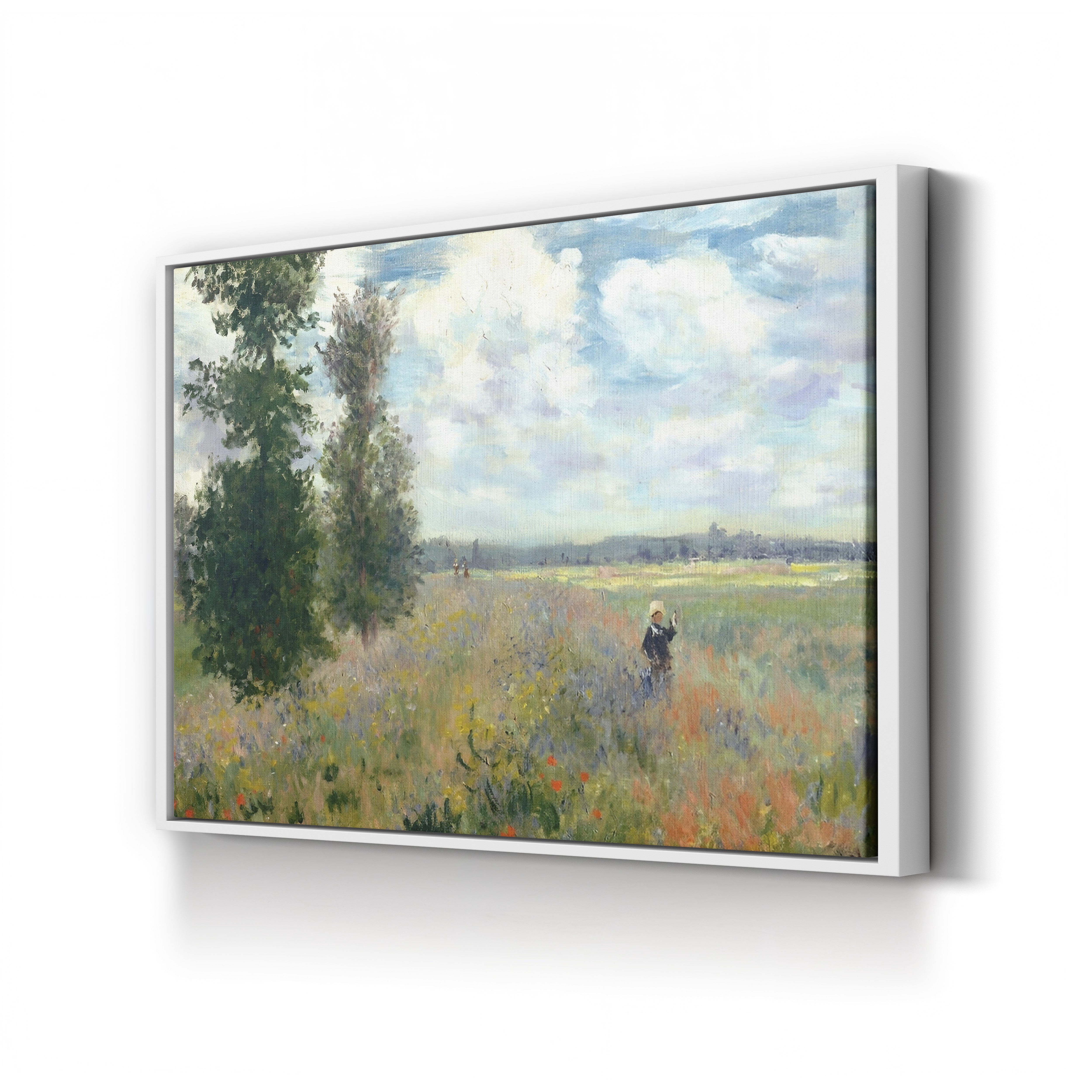 Poppy Fields near Argenteuil (Champs de coquelicots près d’Argenteuil), 1875 by Claude Monet