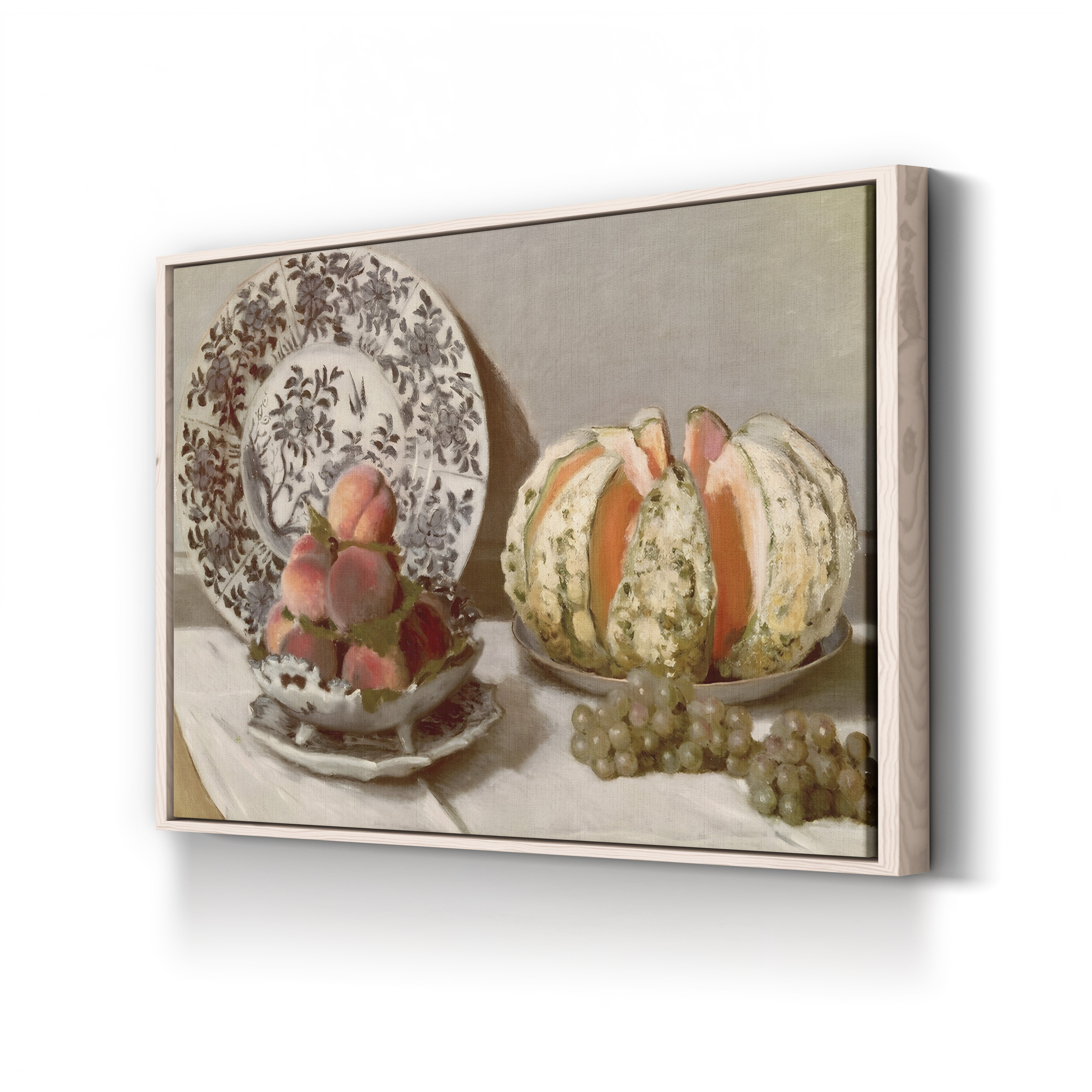 Still Life with a Melon (Nature morte au melon), 1872 by Claude Monet