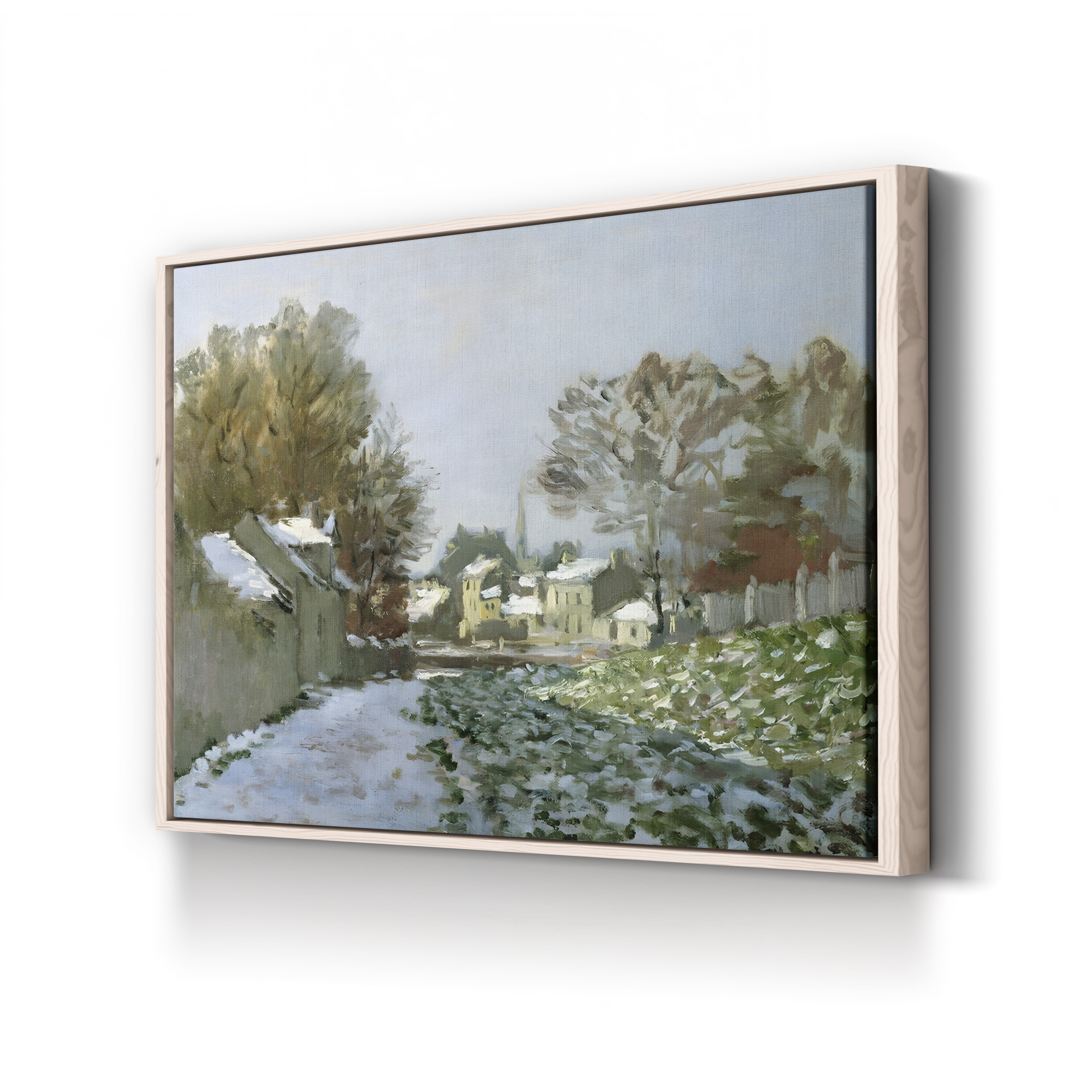 Snow at Argenteuil, 1874 by Claude Monet