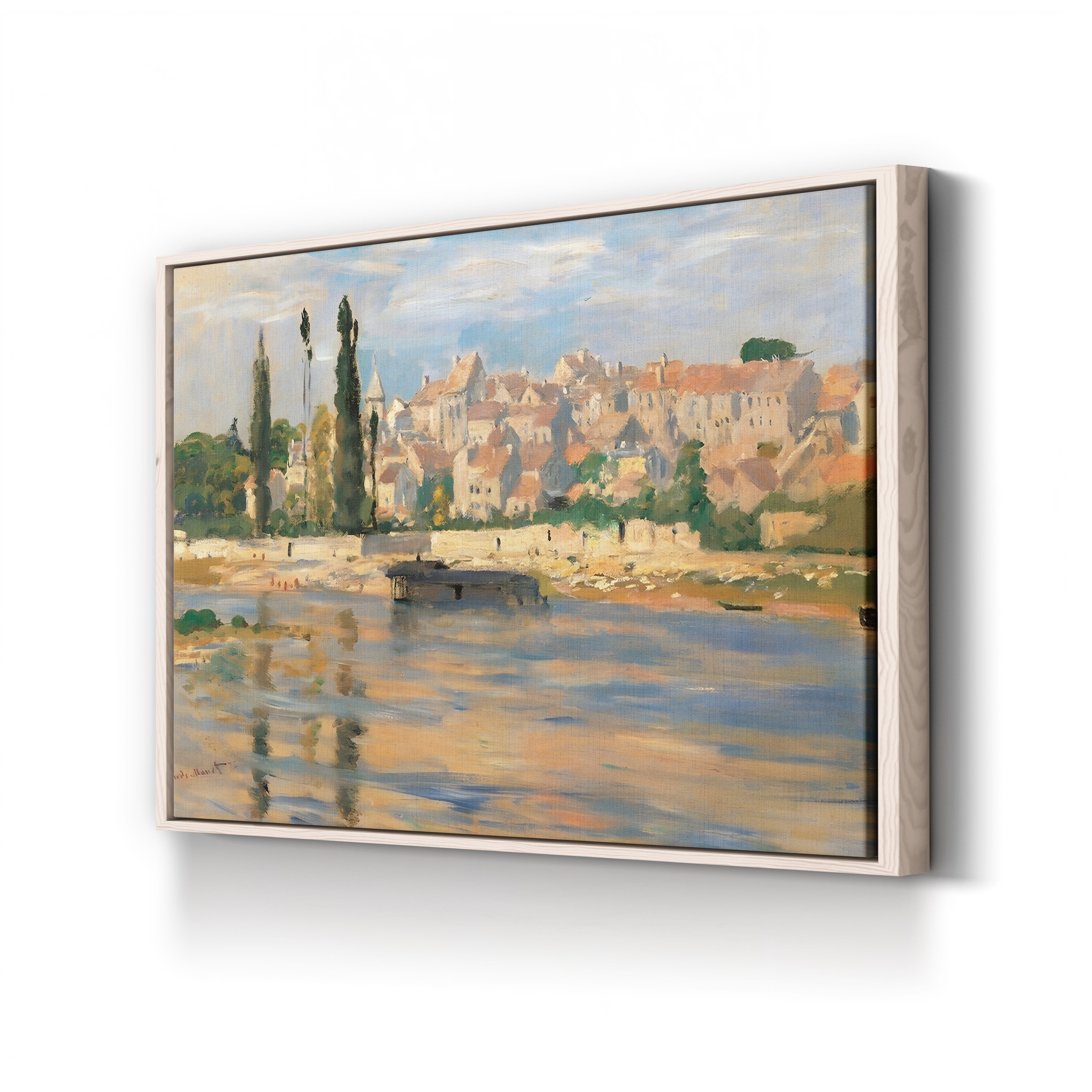 Carrières-Saint-Denis, 1872 – Claude Monet Wall Art | Musée d'Orsay Impressionist Seine Canvas Print