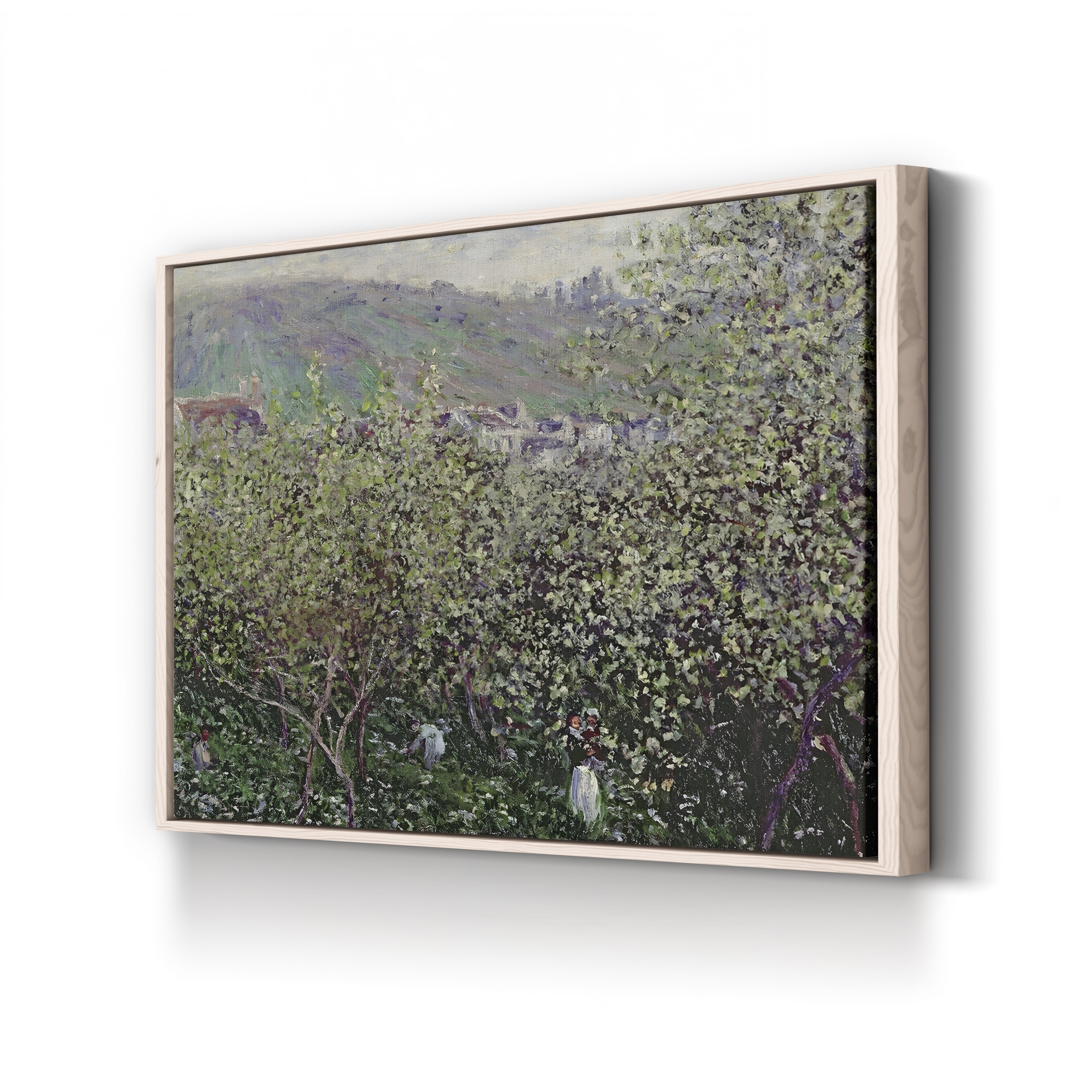 Fruit Pickers, 1879 – Claude Monet Wall Art | Impressionist Figurative Landscape Canvas Print