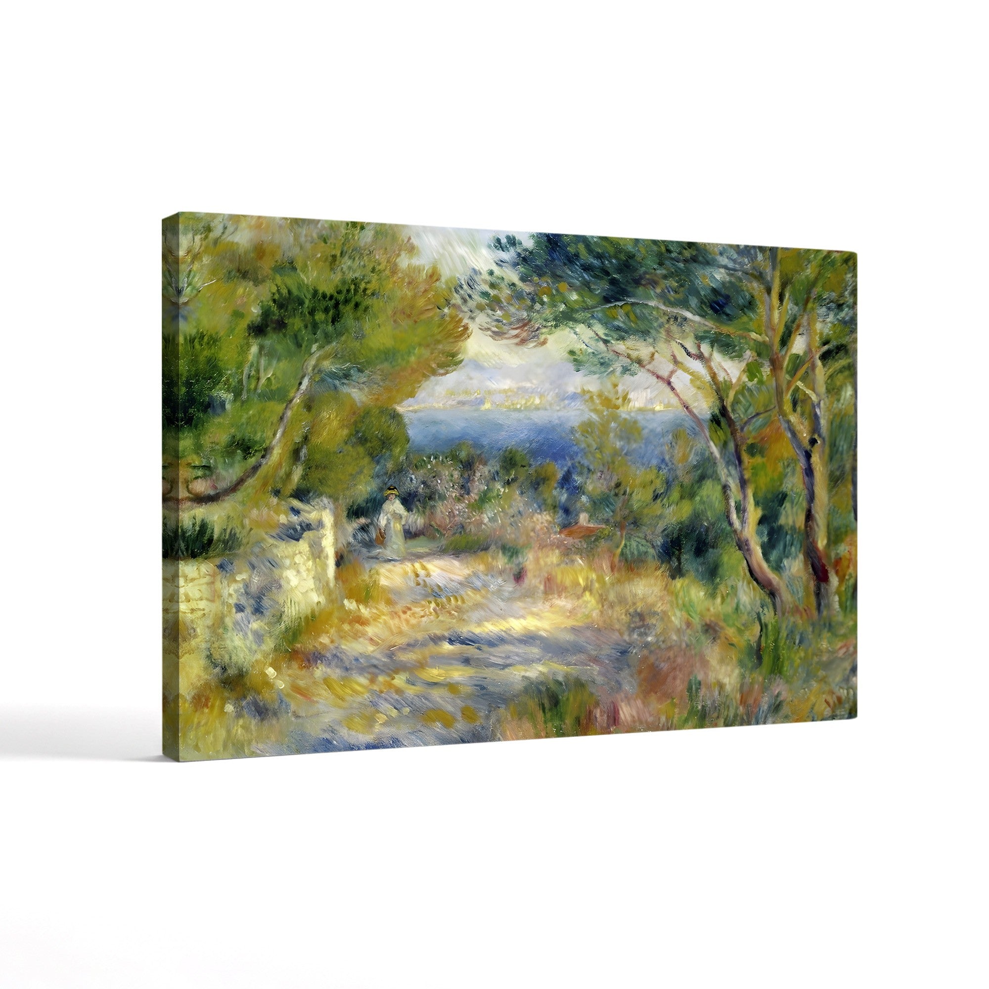 L'Estaque, 1882 – Renoir Wall Art | Impressionist Landscape Canvas