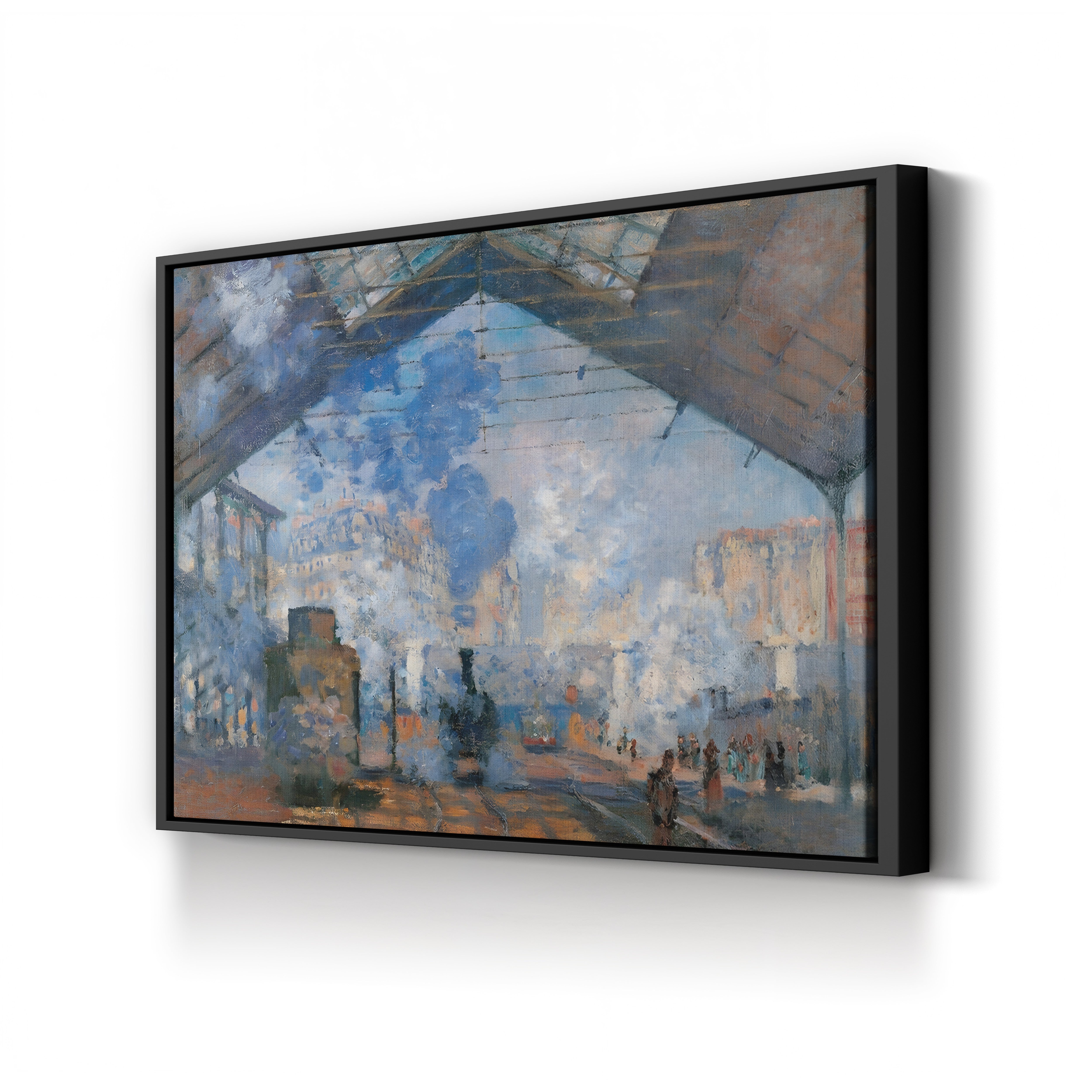 The Saint-Lazare Station (La Gare Saint-Lazare), 1877 by Claude Monet