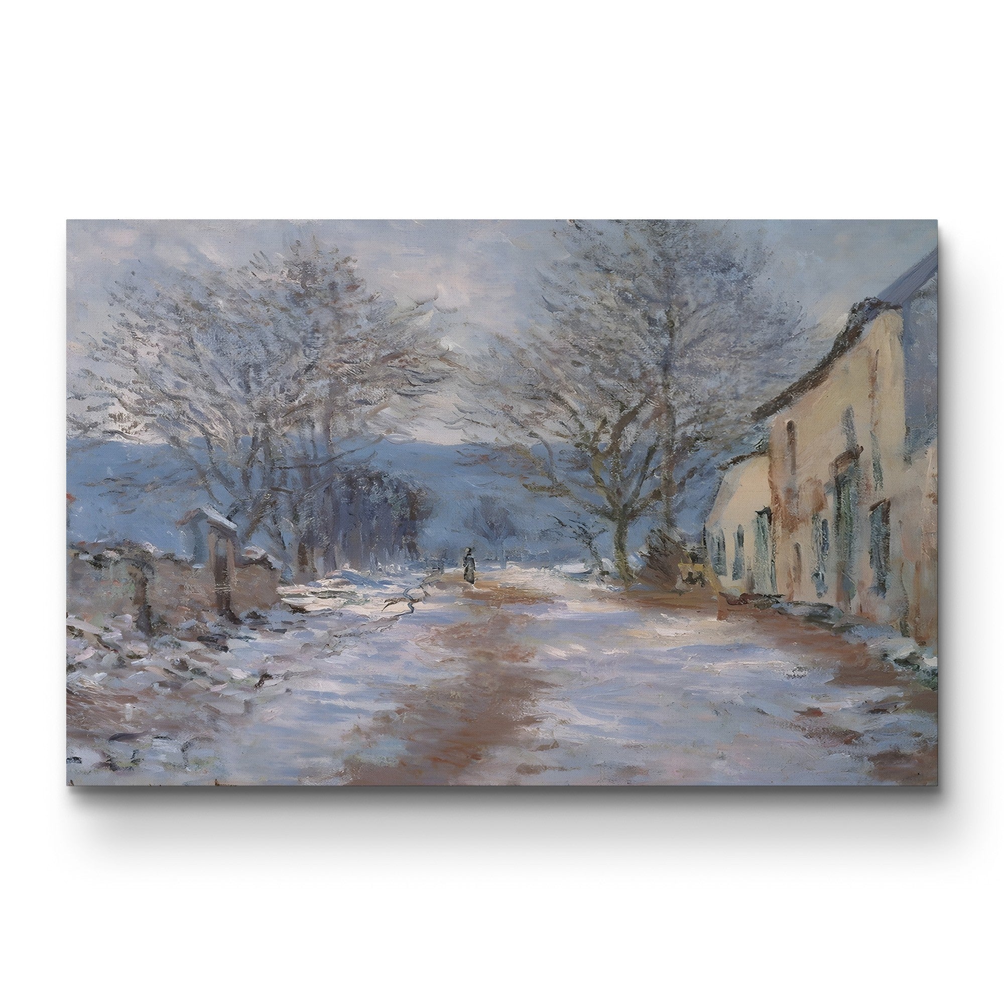 Snow in Limetz (Effet de Neige à Limetz), 1886 by Claude Monet
