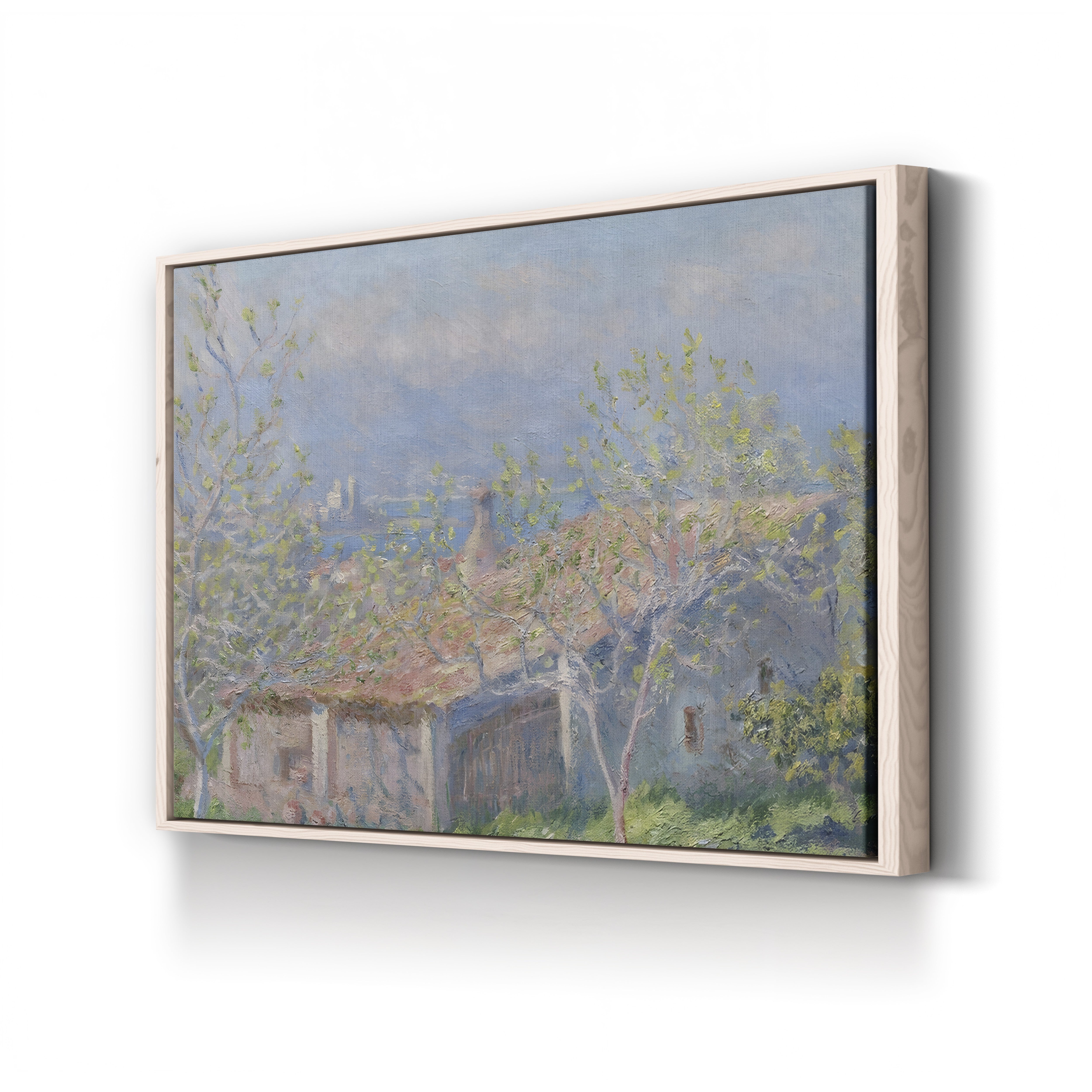 Gardener's House at Antibes, 1888 – Claude Monet Wall Art | Impressionist Mediterranean Landscape Print
