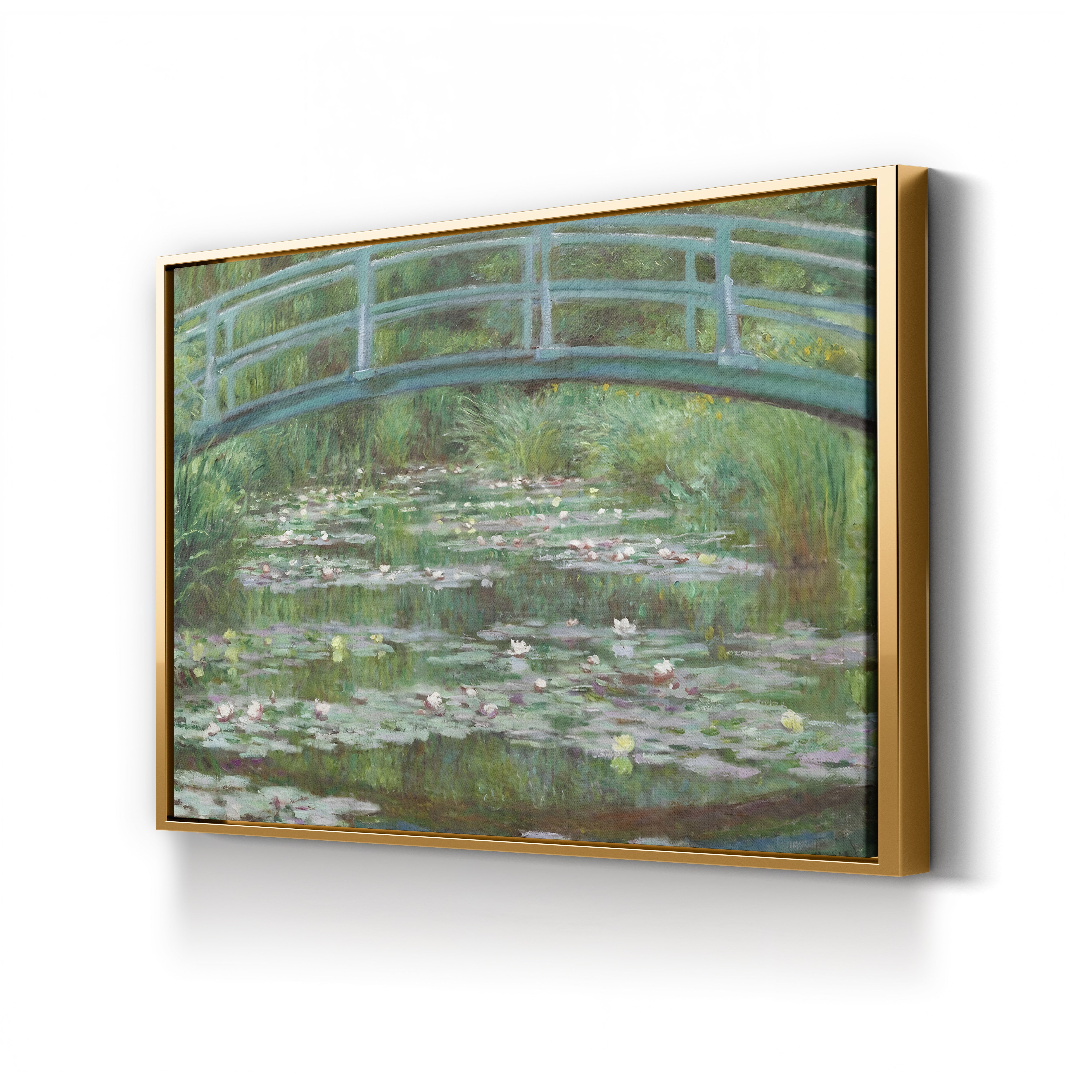 The Japanese Footbridge (Le Pont japonais), 1899 by Claude Monet