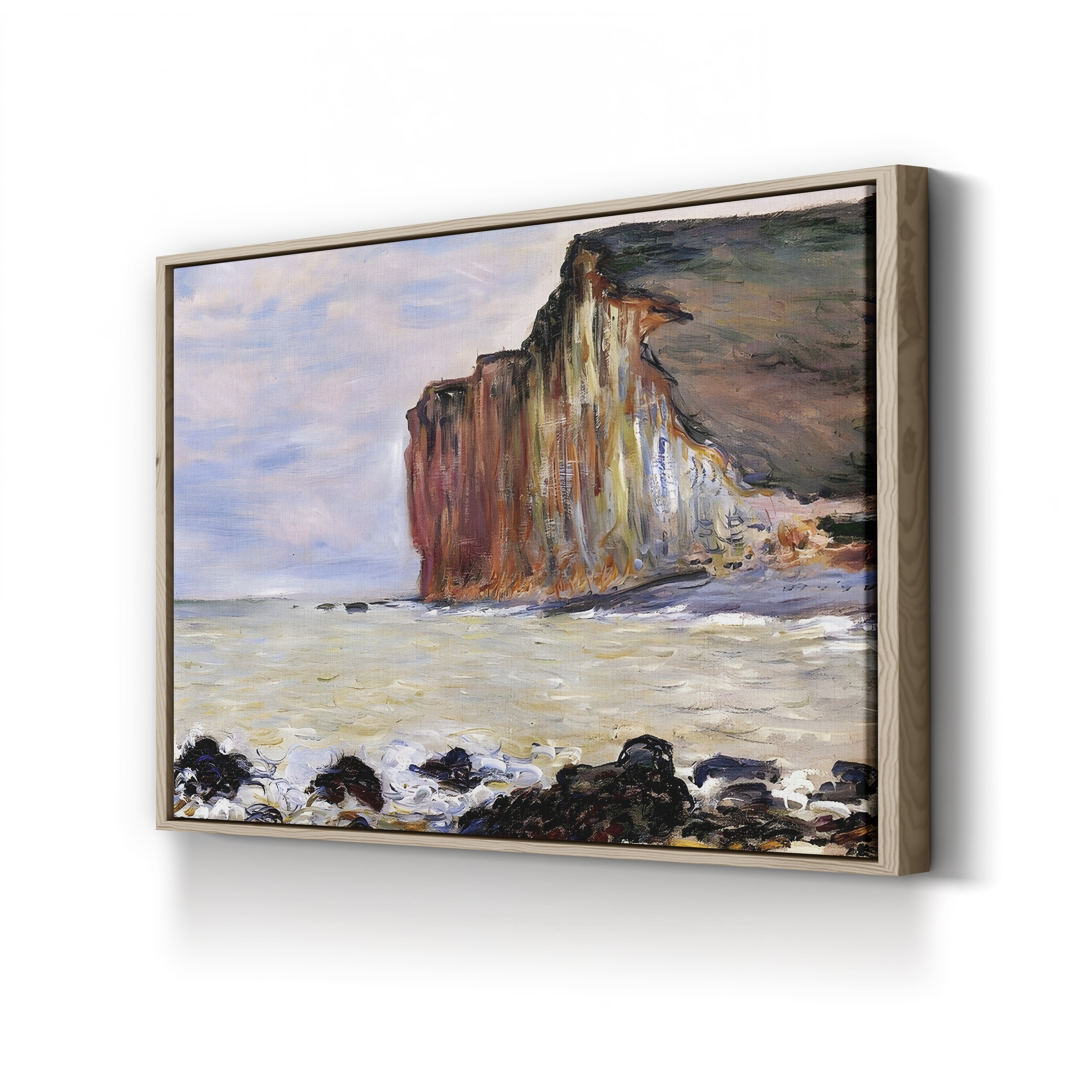 Les Petites Dalles, Pourville, 1881 by Claude Monet