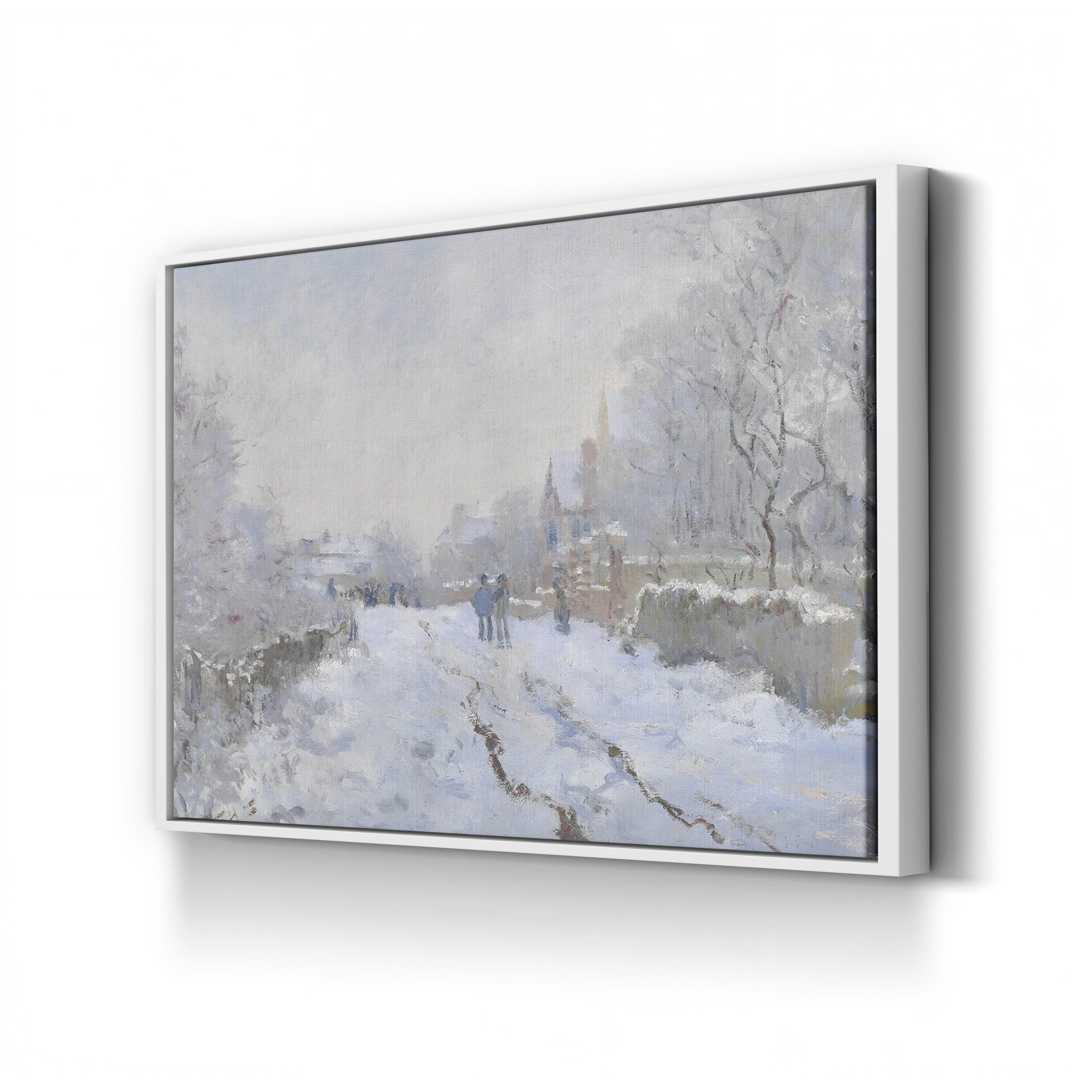 Snow Scene at Argenteuil (Rue sous la Neige, Argenteuil), 1875 by Claude Monet