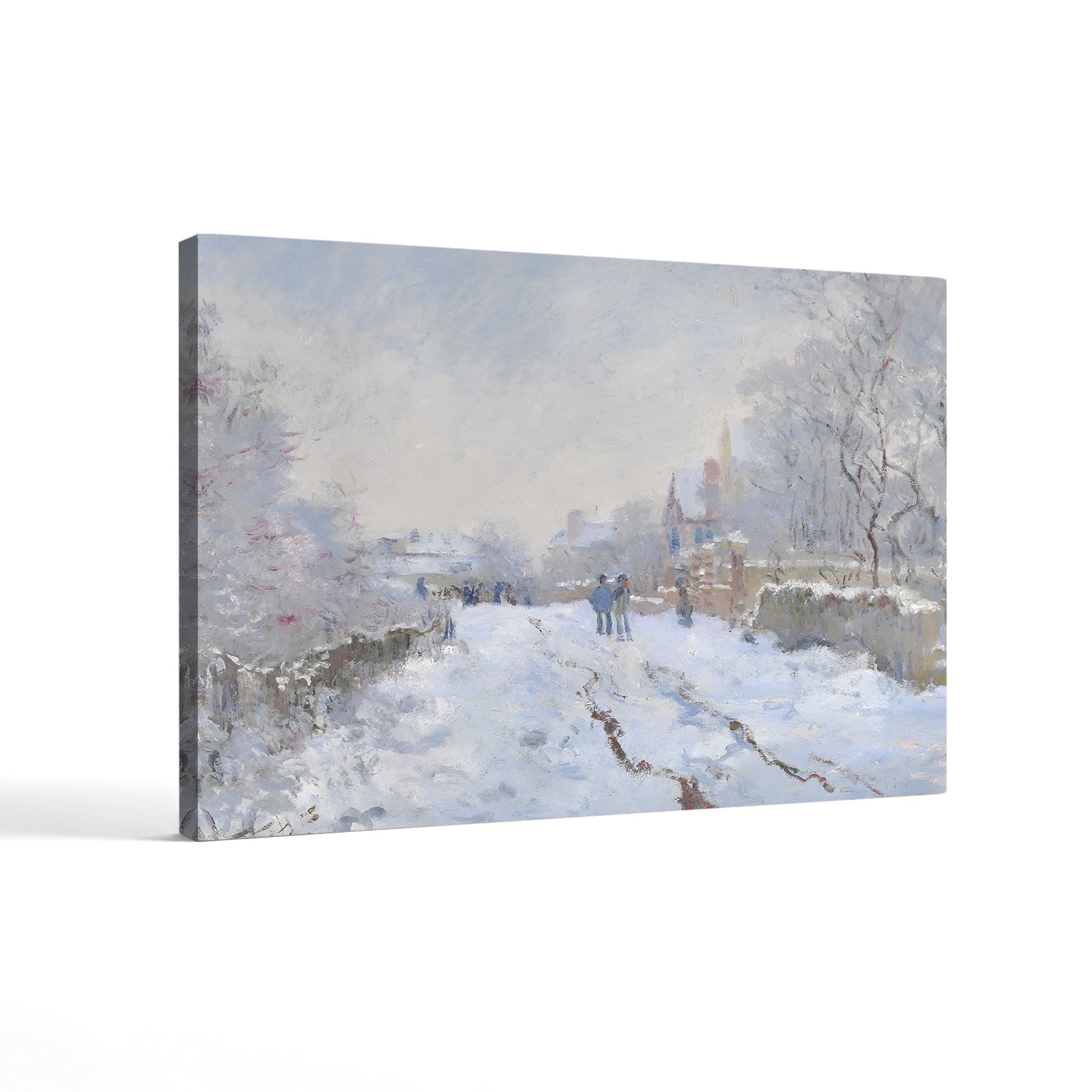 Snow Scene at Argenteuil (Rue sous la Neige, Argenteuil), 1875 by Claude Monet