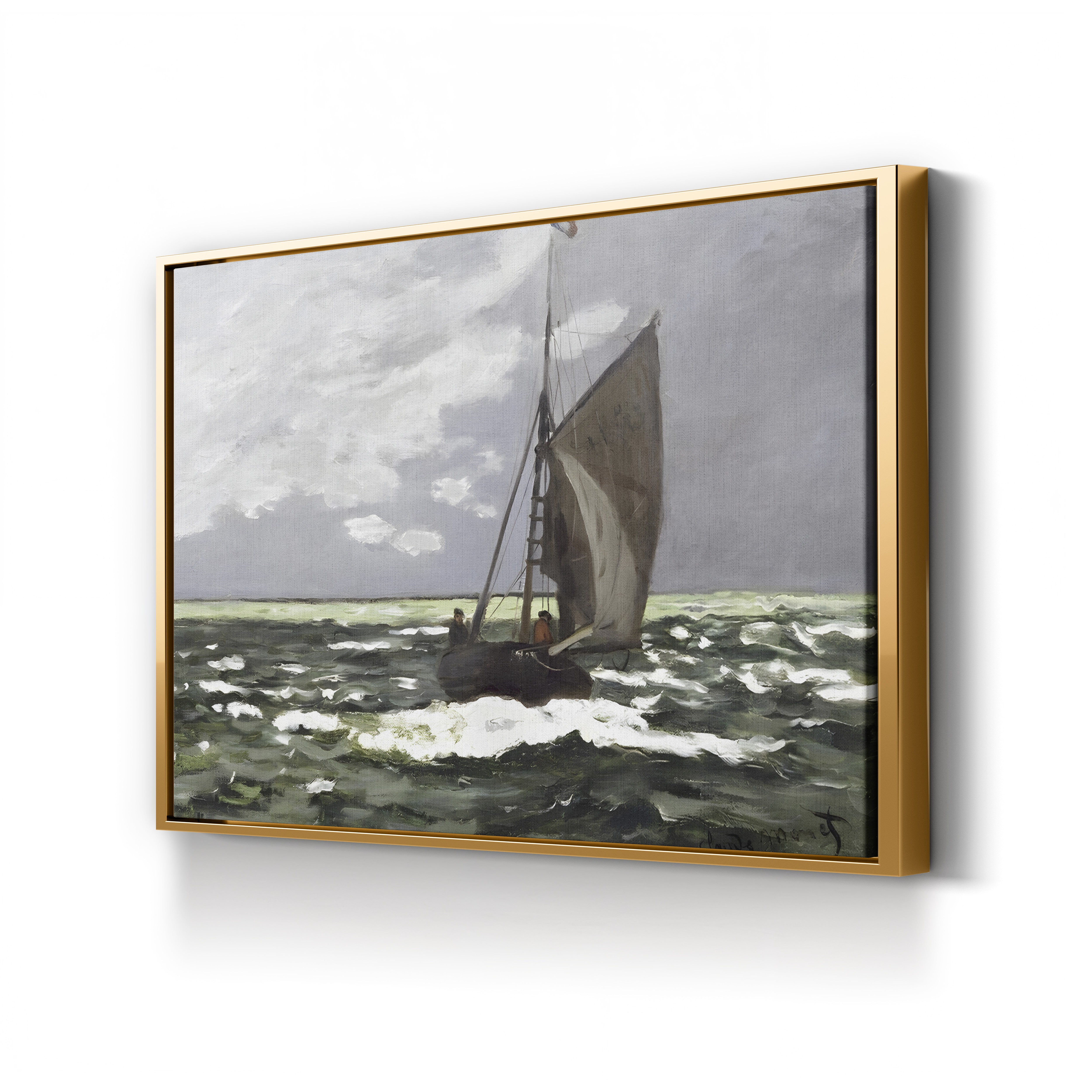 Seascape, Storm, 1866 by Claude Monet