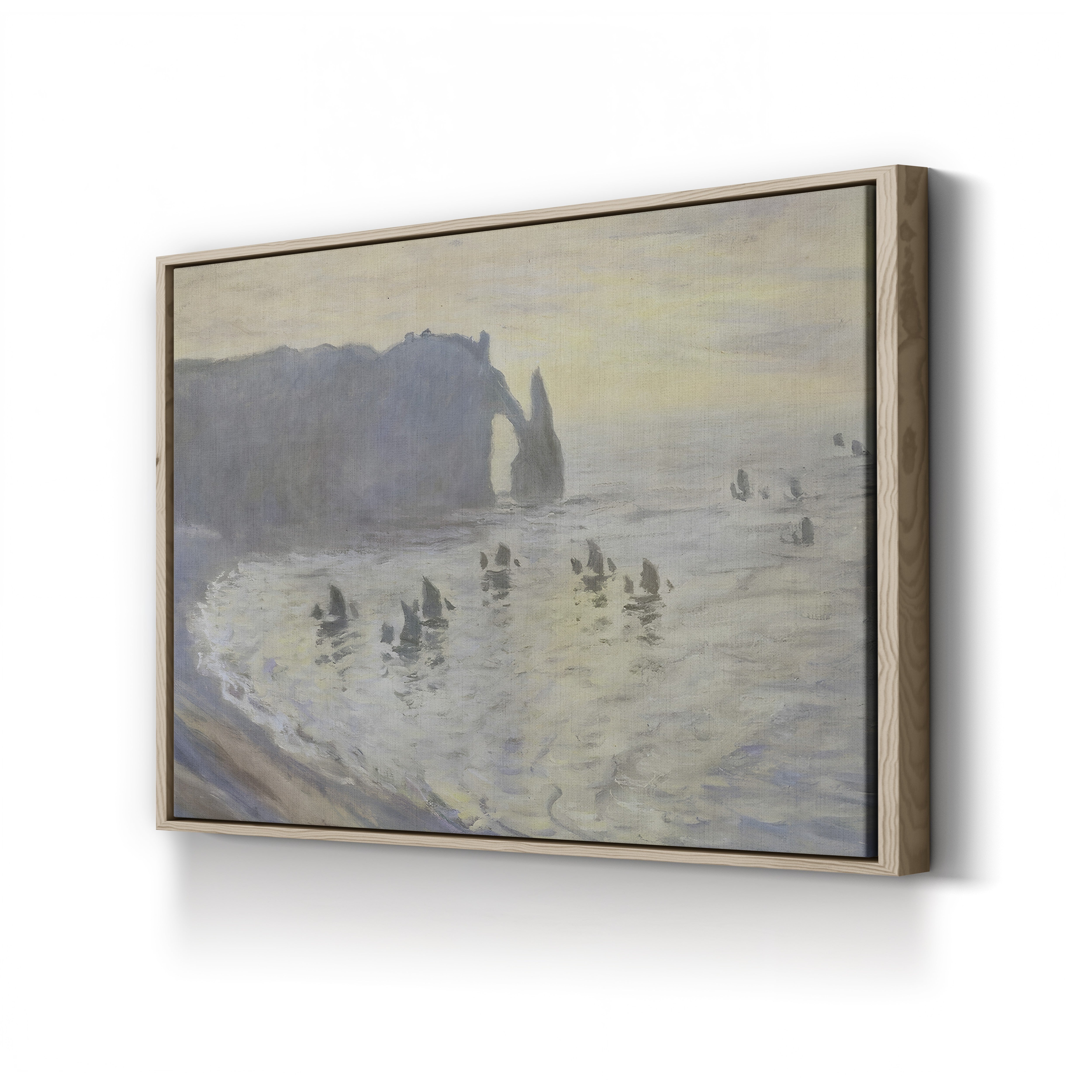 The Cliffs at Étretat (Falaises d’Étretat), 1886 by Claude Monet