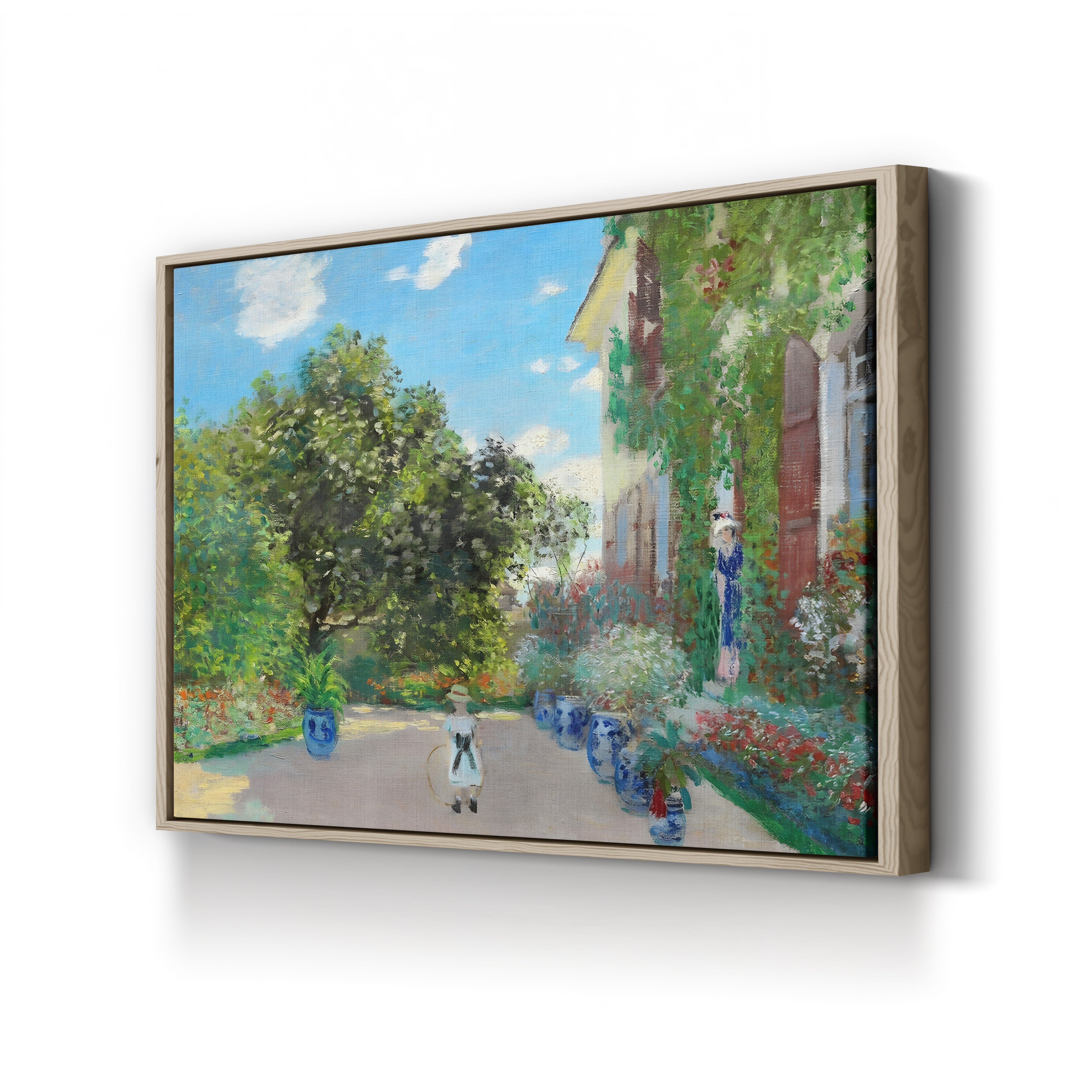 The Artist’s House at Argenteuil (La Maison de l’artiste à Argenteuil), 1873 by Claude Monet