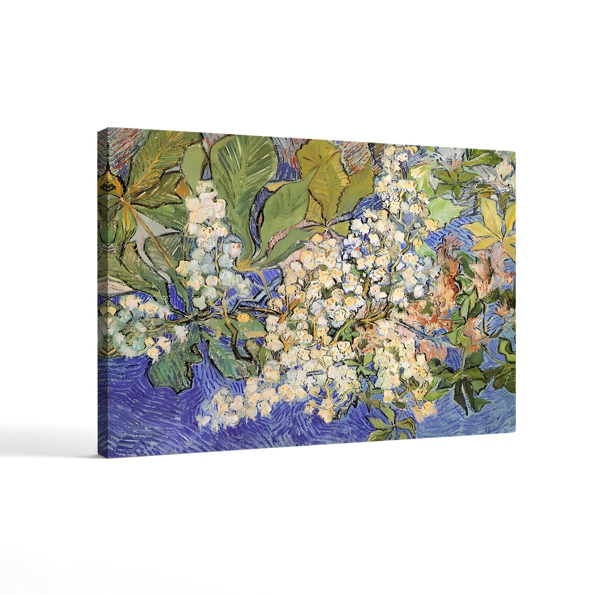 Blossoming Chestnut Branches, 1890 – Vincent van Gogh Wall Art | Post-Impressionist Floral Canvas Print