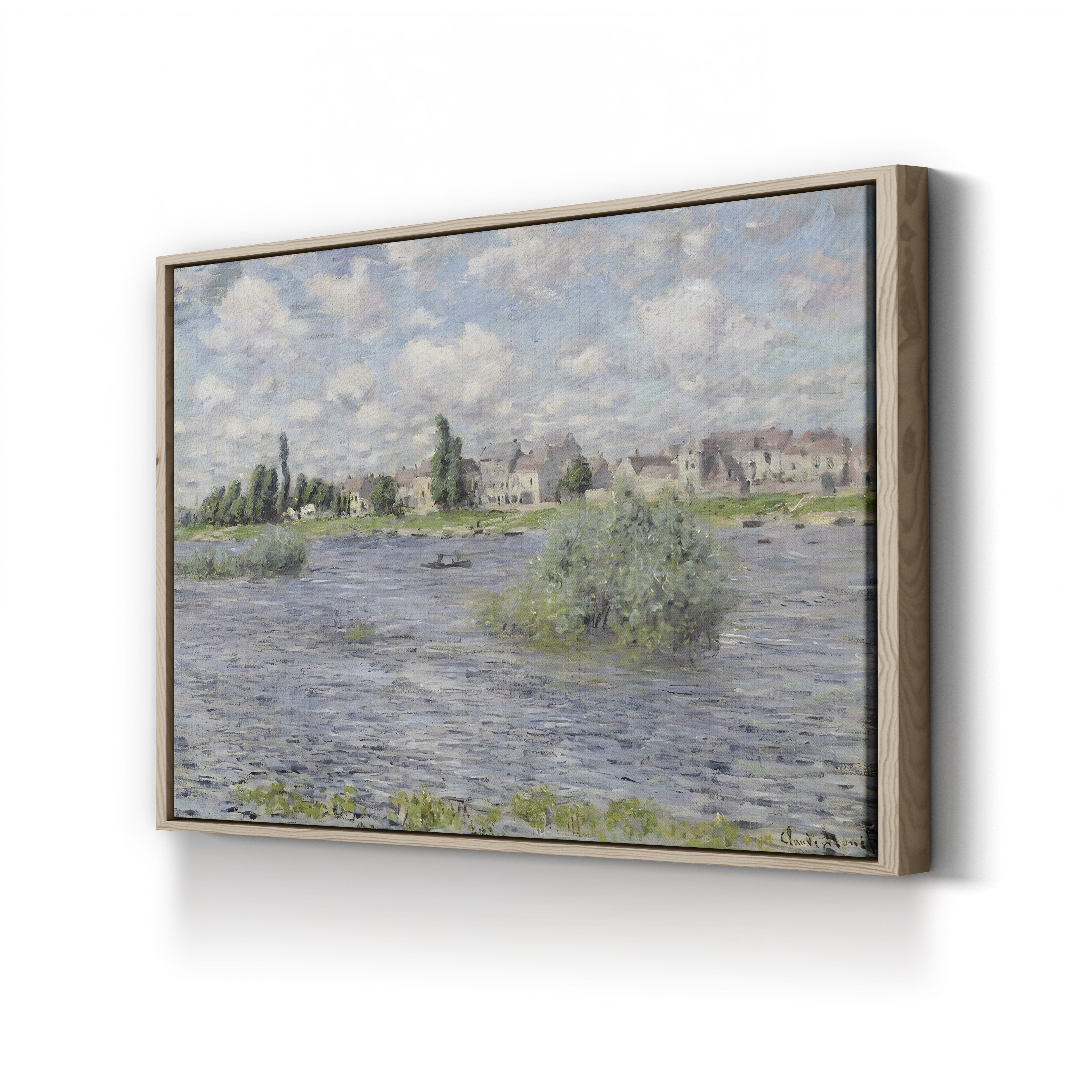 The Seine at Lavacourt (La Seine à Lavacourt) by Claude Monet