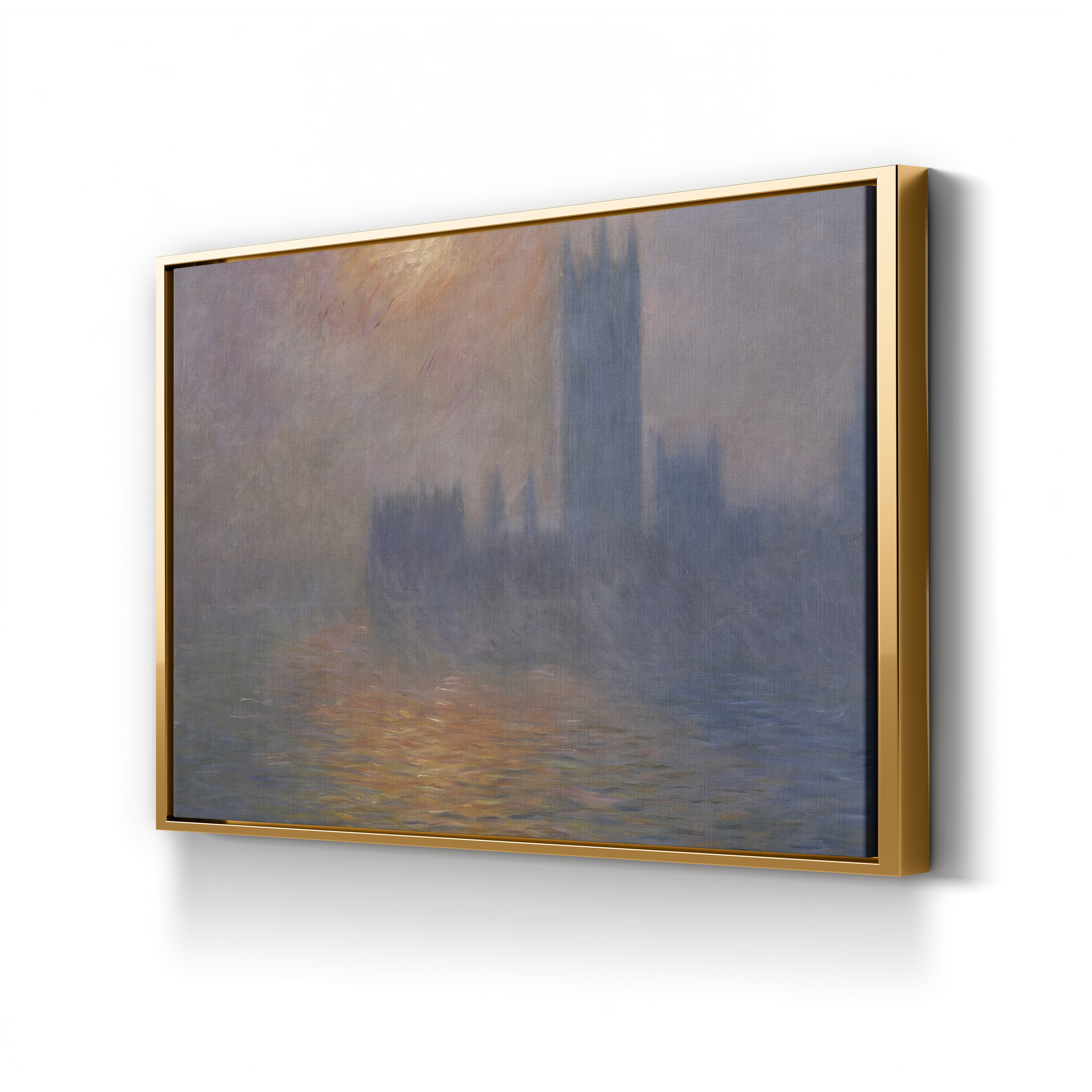 Houses of Parliament, Sunset, 1904 – Claude Monet Wall Art | Impressionist London Series Canvas Print