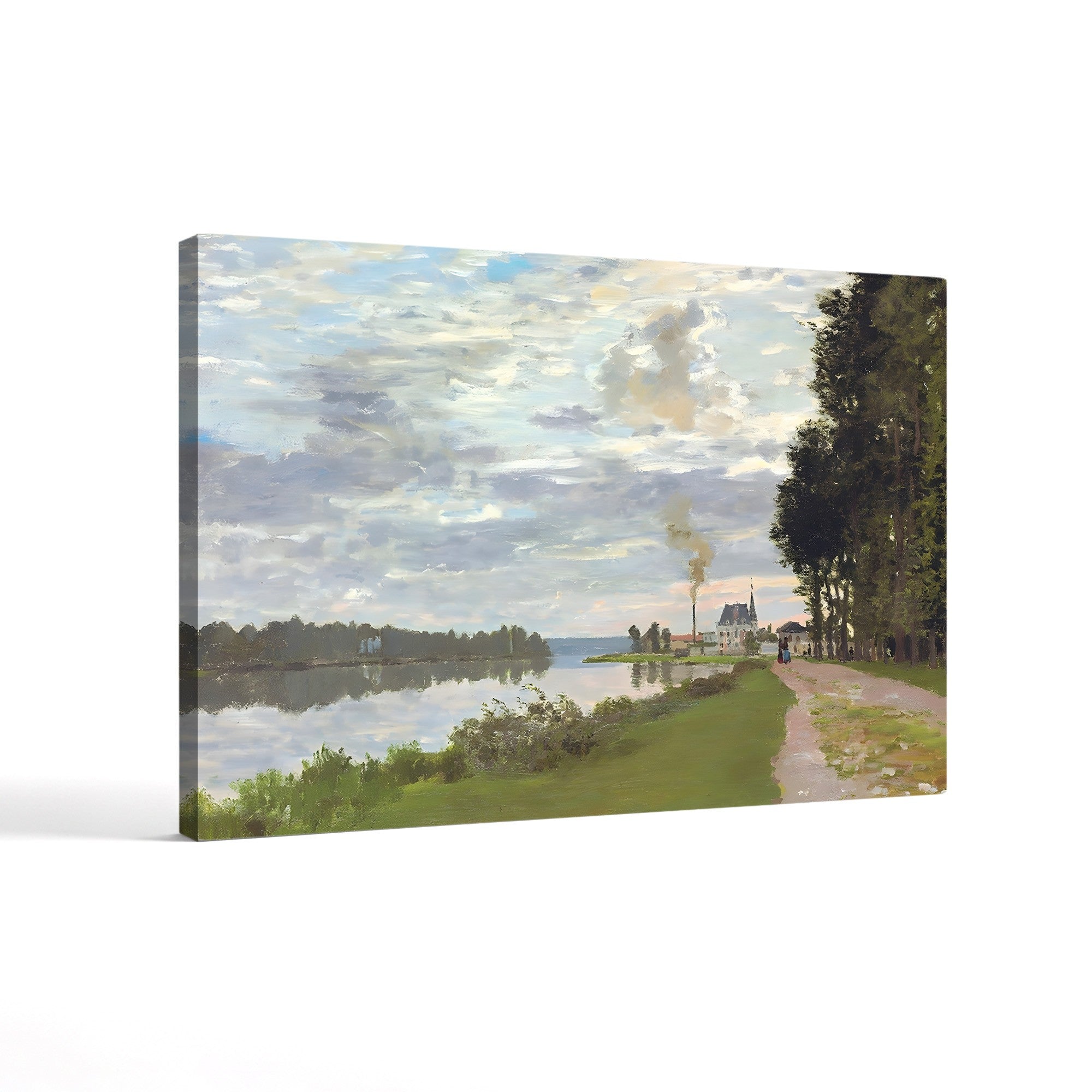 The Promenade at Argenteuil (La Promenade d’Argenteuil), 1872 by Claude Monet